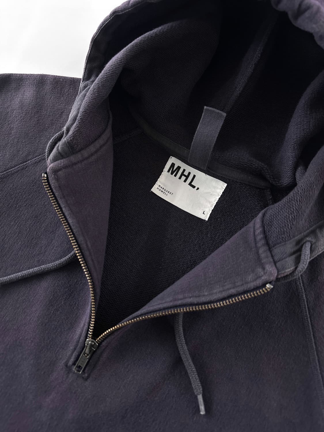 MHL 마가렛 호웰 하프집 후디 상품이미지5