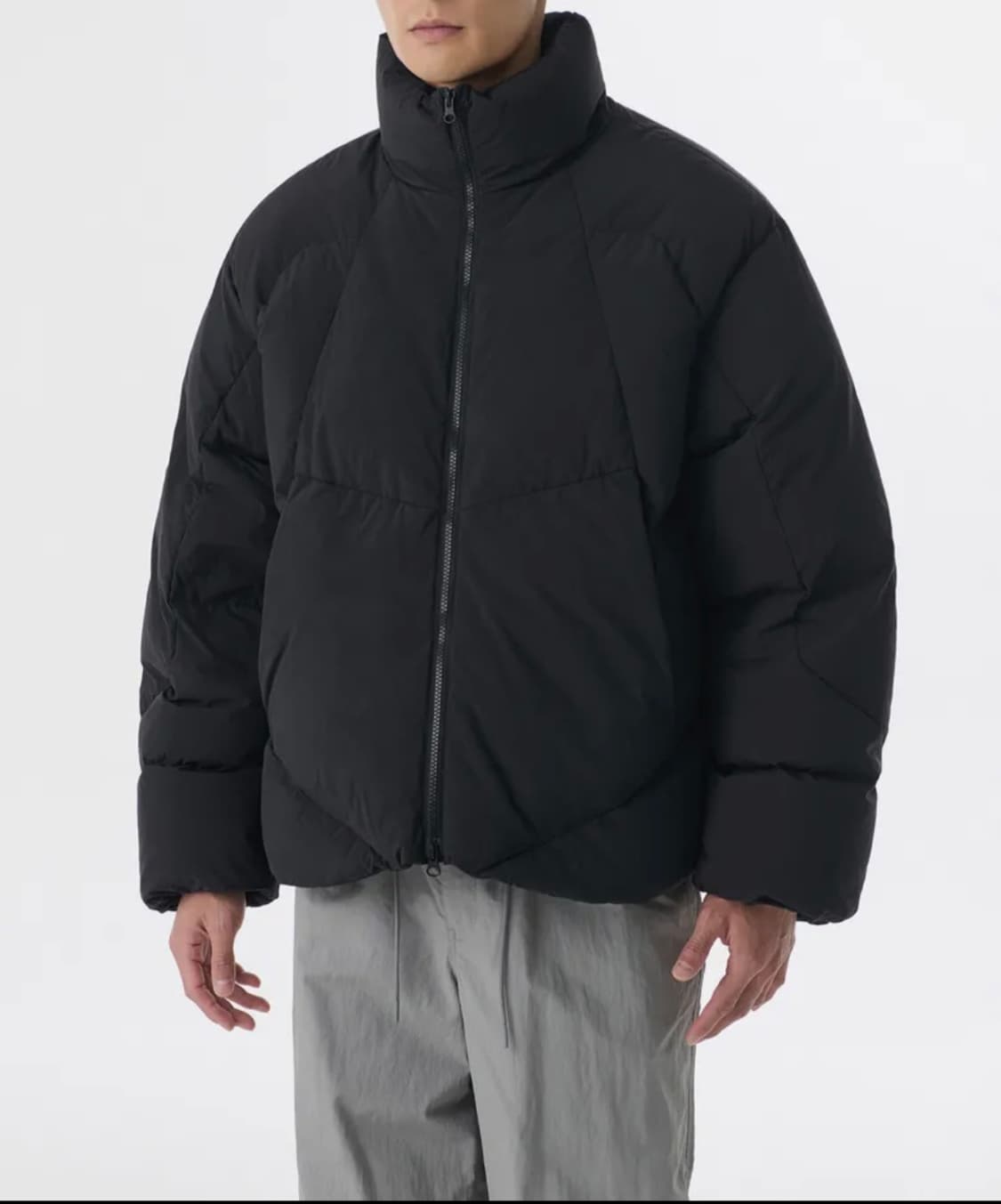 무신사 스탠다드 스트럭처드 숏패딩 M 새제품 상품이미지5