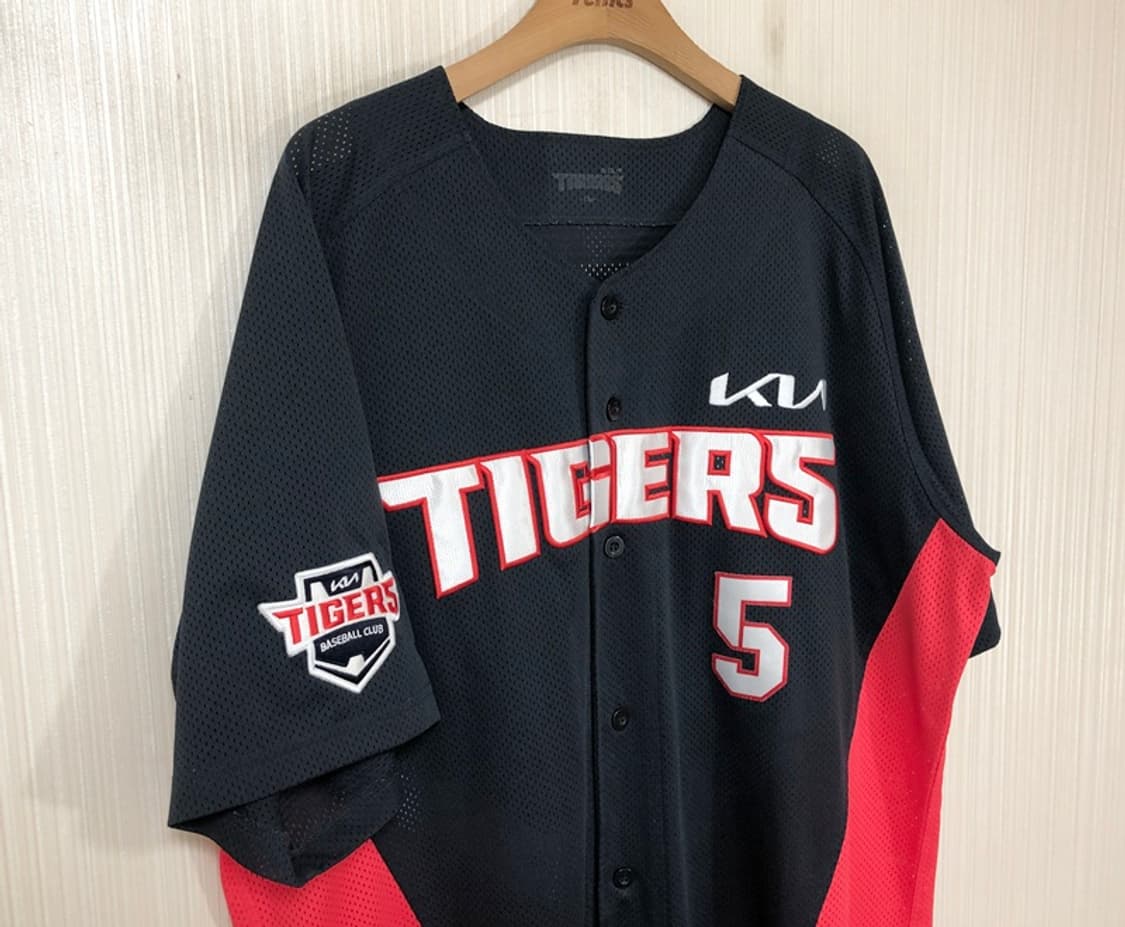 KBO 라커디움 기아타이거즈 22시즌 원정유니폼/져지 120 #5 김도영 상품이미지5