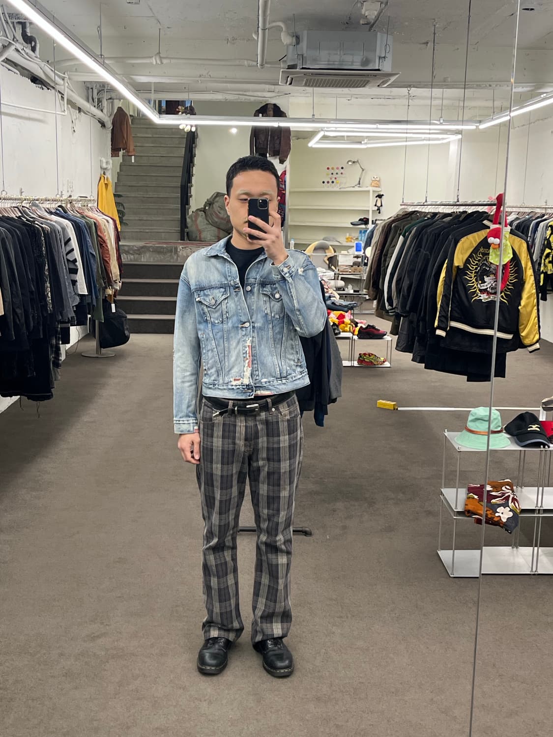 폴로 성조기 데미지 데님 자켓 상품이미지9