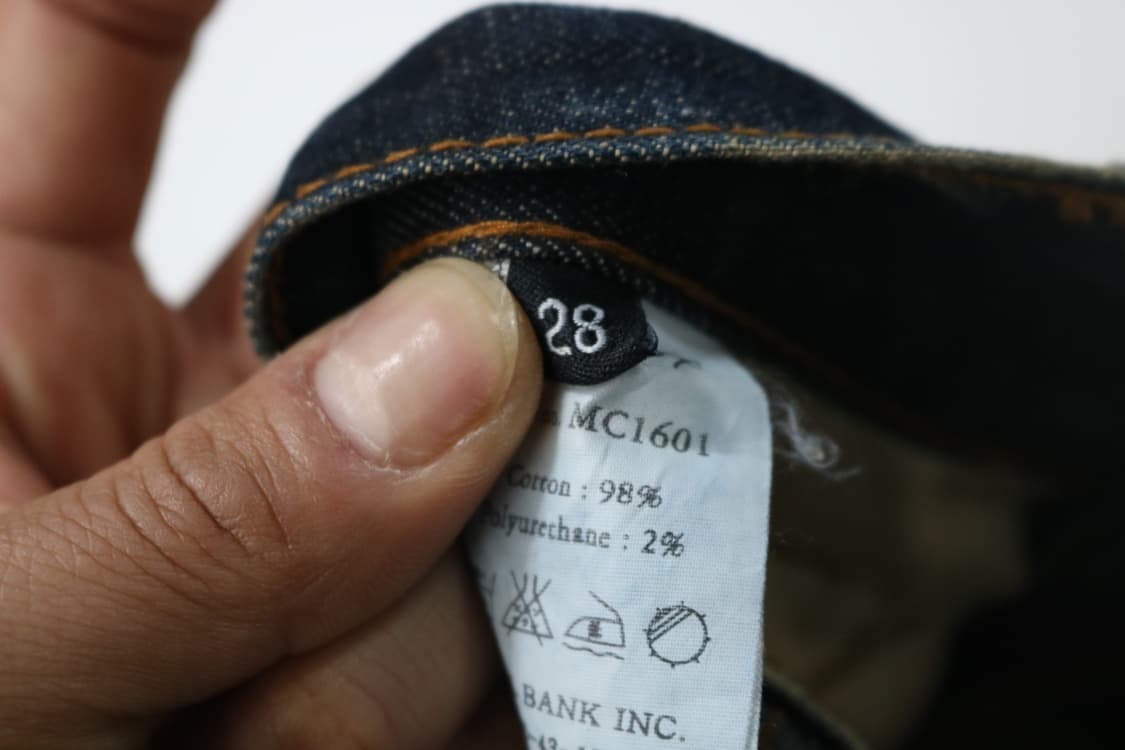 Jukebox 쥬크박스 빈티지 워싱 백포켓 지퍼 디테일 데님 팬츠 상품이미지10