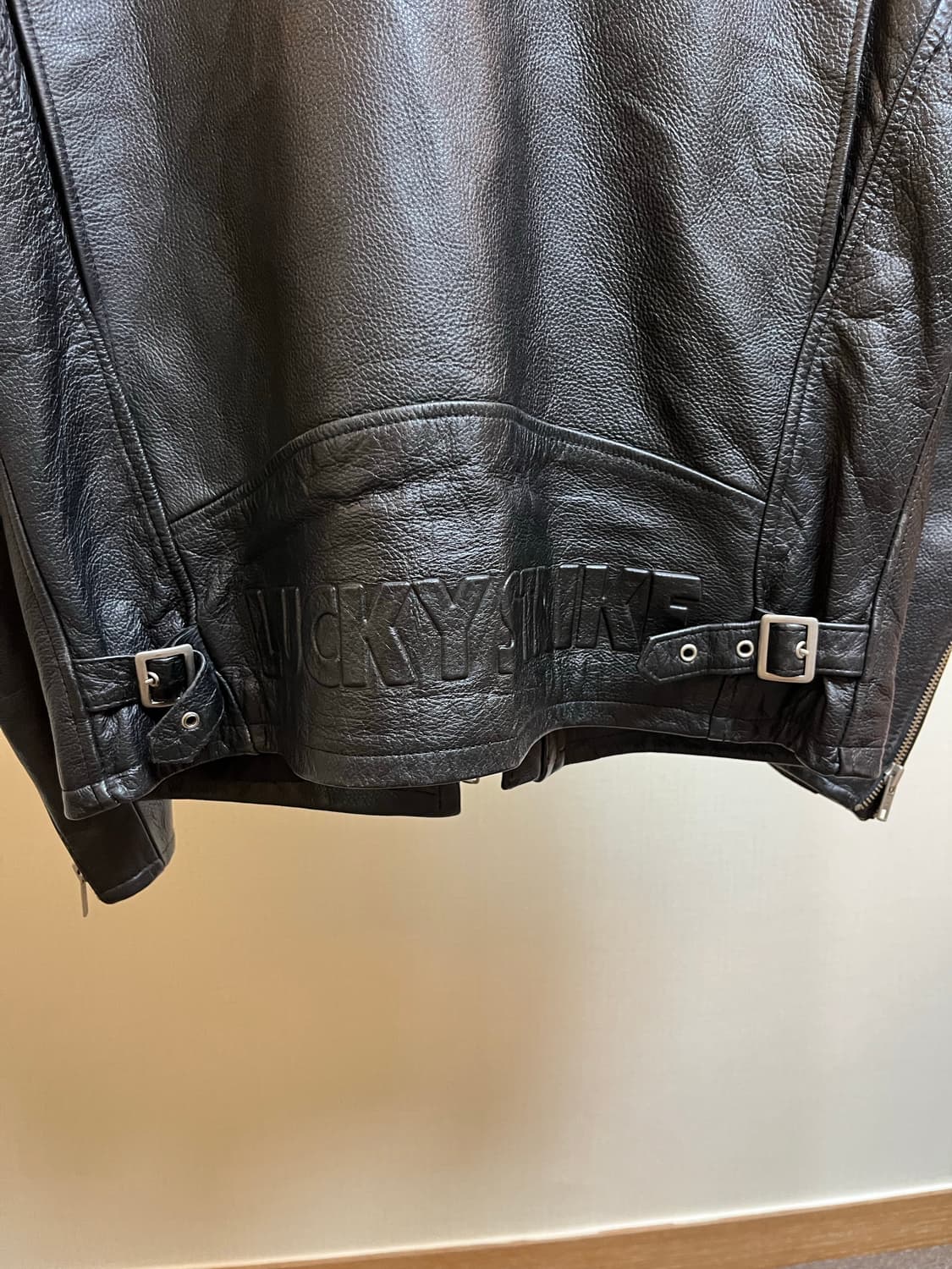 Lucky Strike leather jacket 상품이미지4