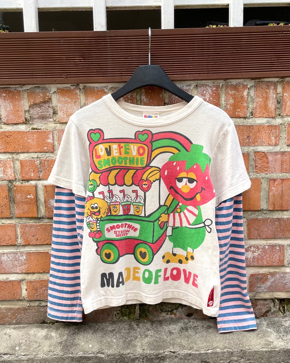 딸기 롱슬리브 개인결제창 상품이미지1