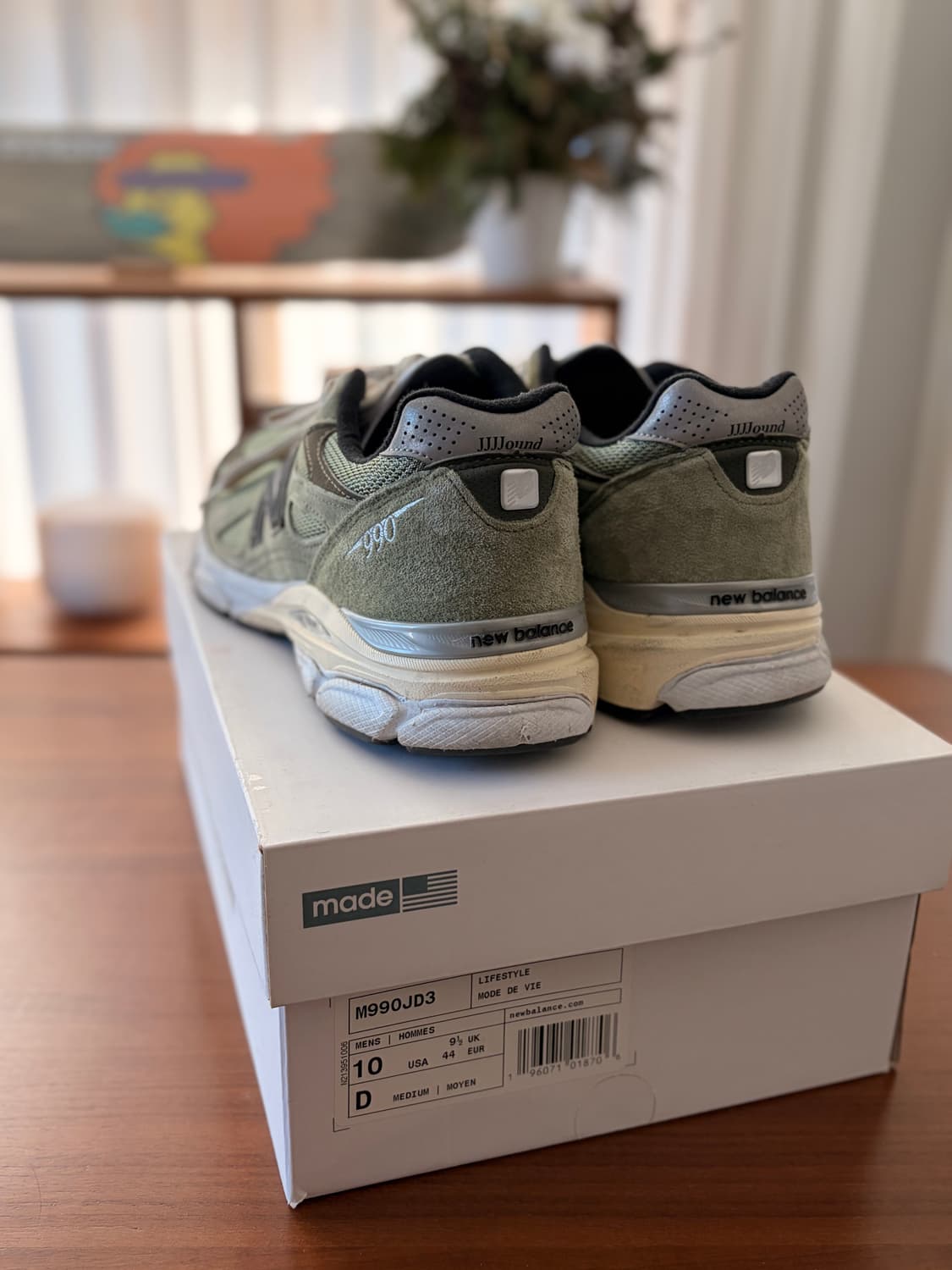 뉴발란스 x JJJ자운드 / 990v3 올리브 / 280 상품이미지4