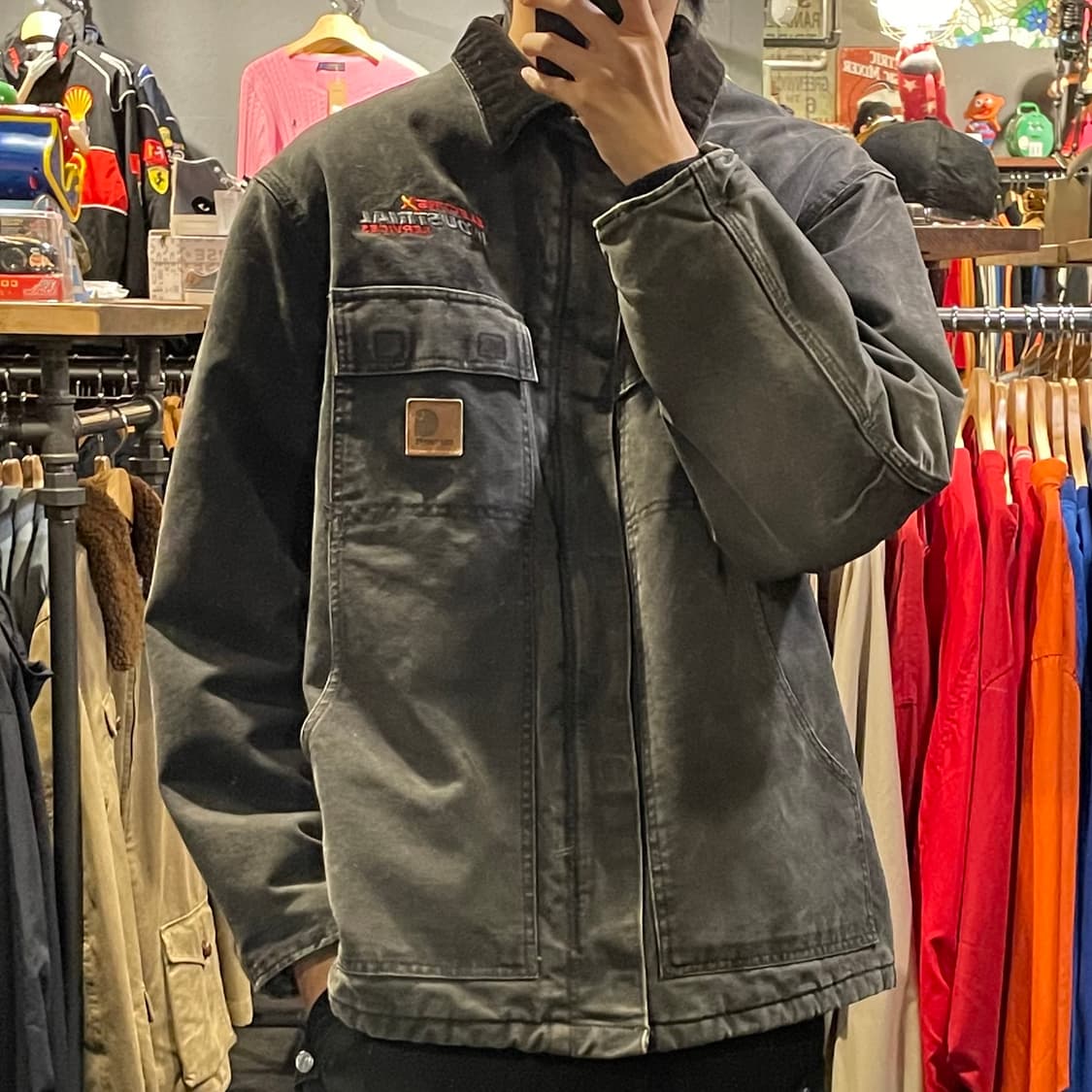 Carhartt 칼하트 차콜 워크자켓 상품이미지7