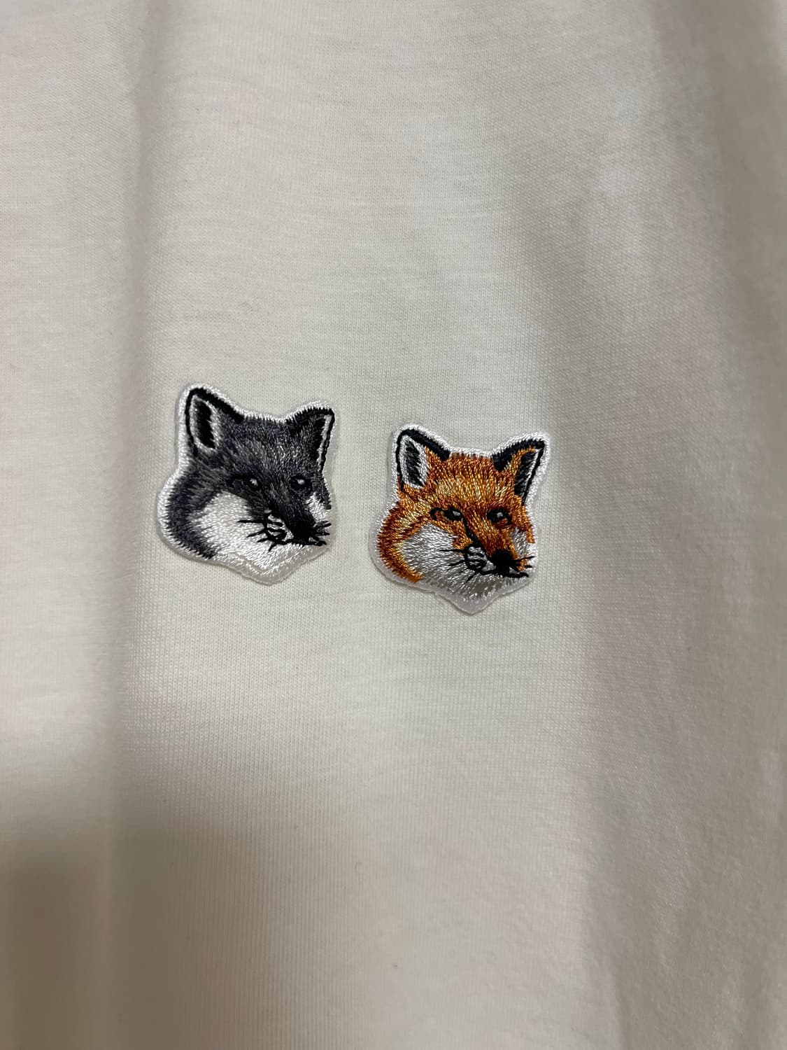 메종키츠네 더블 폭스 반팔티 L 상품이미지4