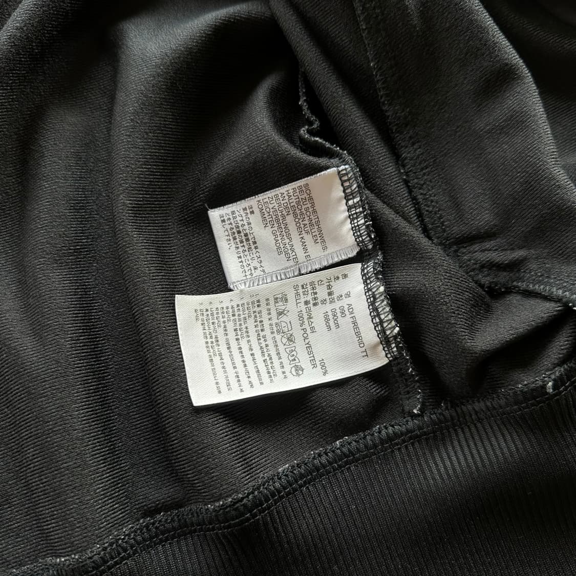 [S-M]아디다스 구형 파이어버드 블랙 트랙탑 져지 상품이미지6