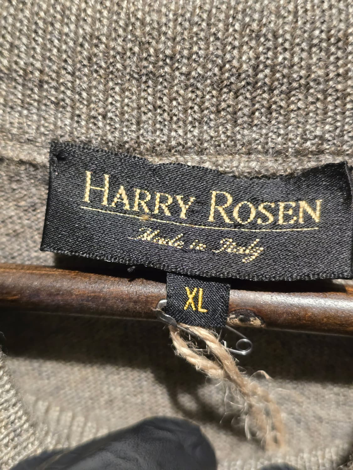 Harry Rosen 헨리넥 긴팔 니트/ Made in Italy 상품이미지4