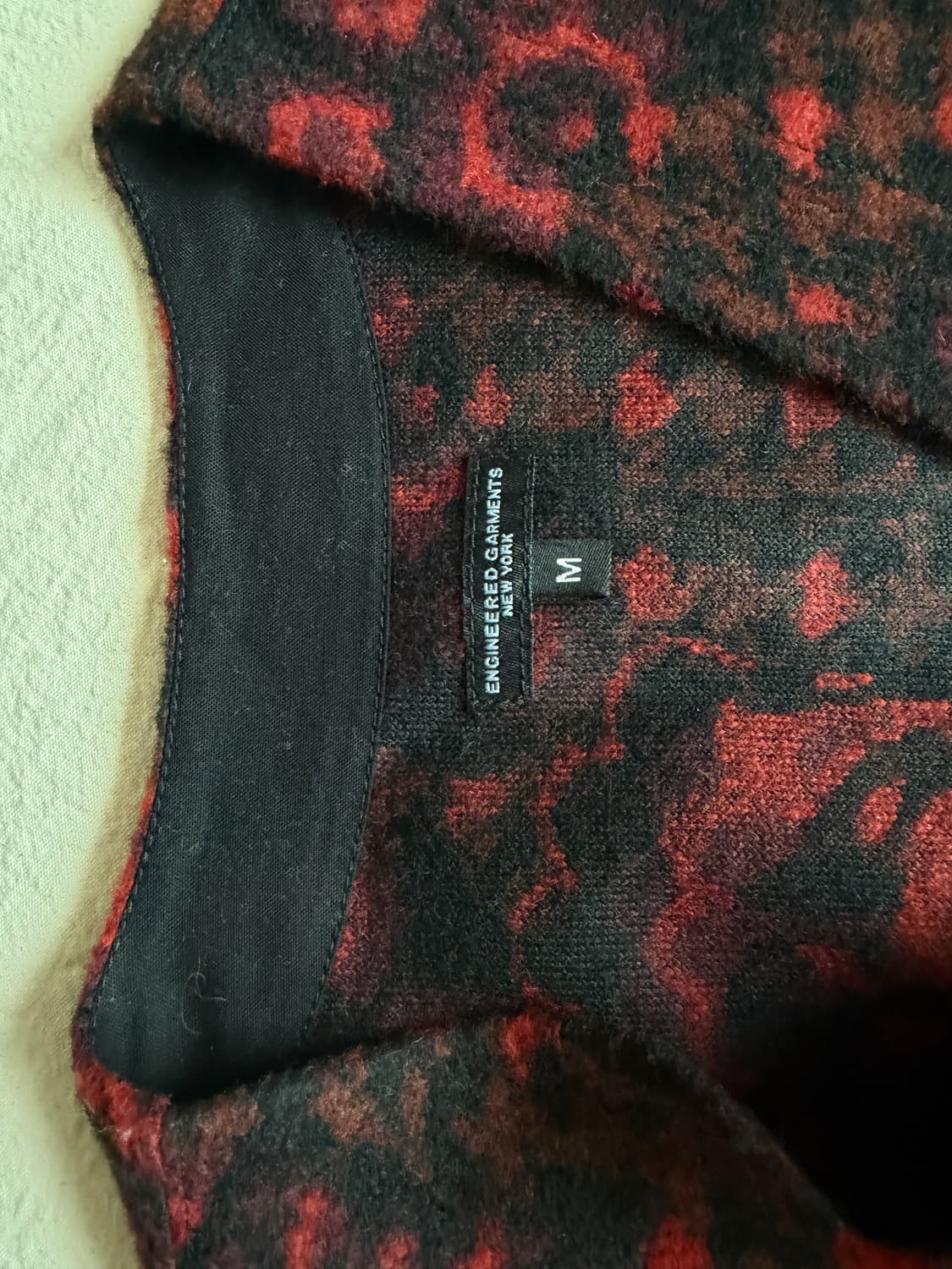 Engineered Garments 플라워 조끼 M 판매합니다. 상품이미지2