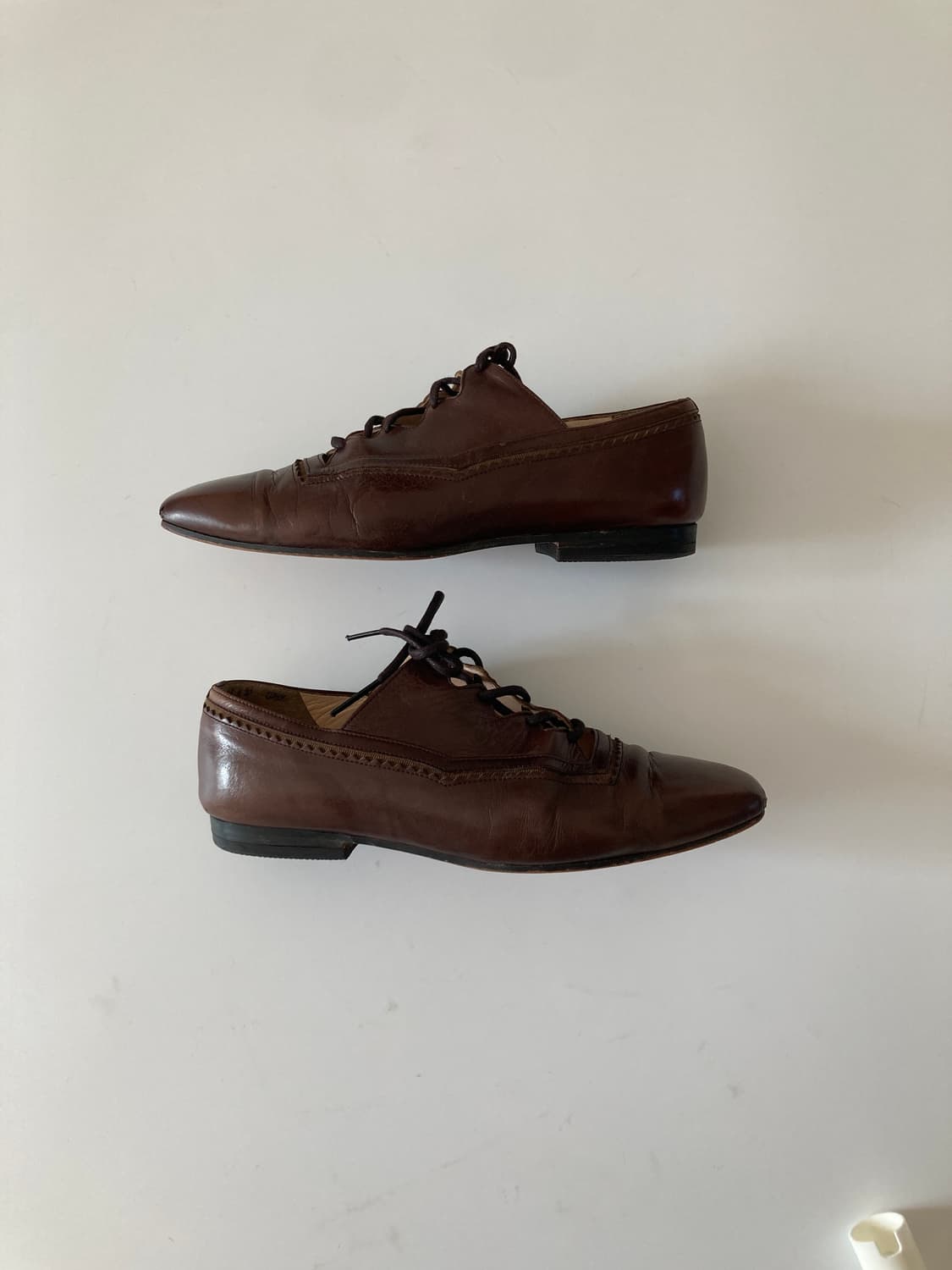 pump  / brown leather 상품이미지1