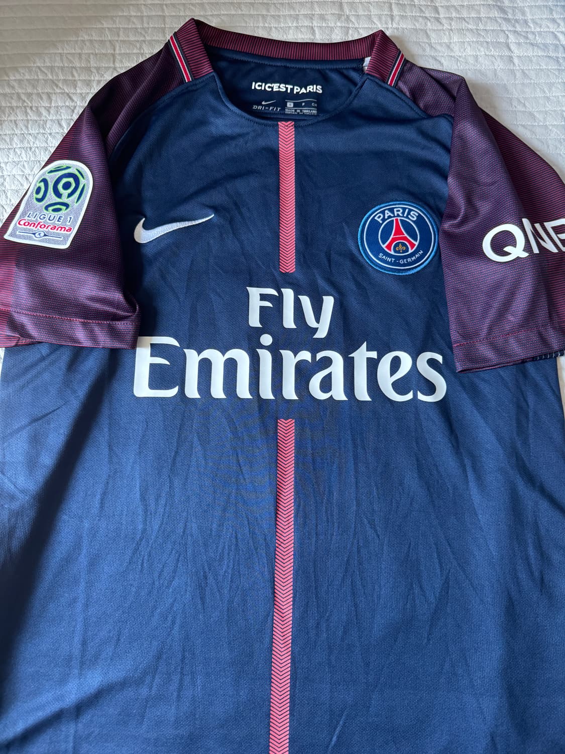 17/18 PSG 파리생재르망 홈 유니폼 네이마르 상품이미지1