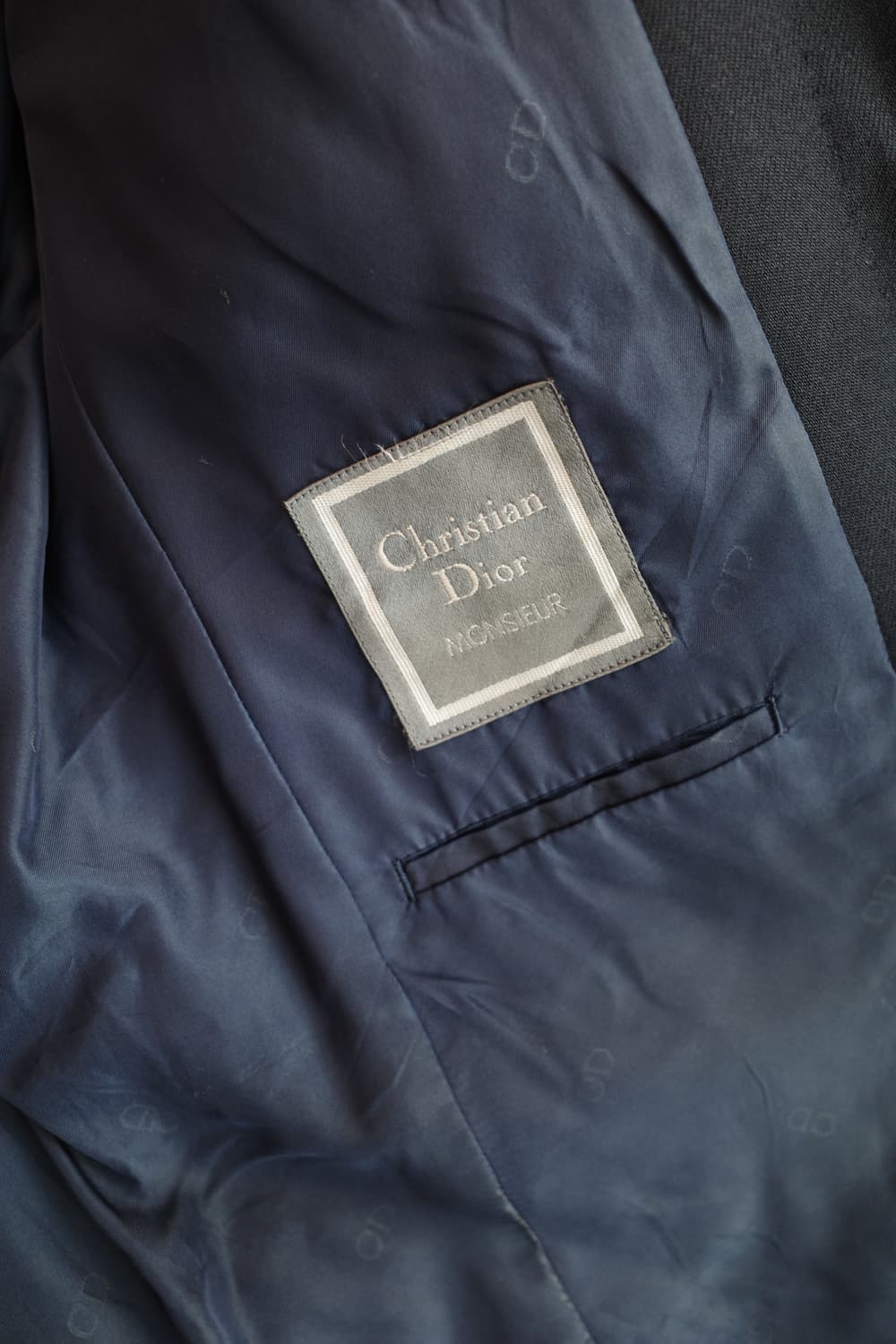 90s Christian Dior 크리스챤 디올 무슈 울 자켓 상품이미지4