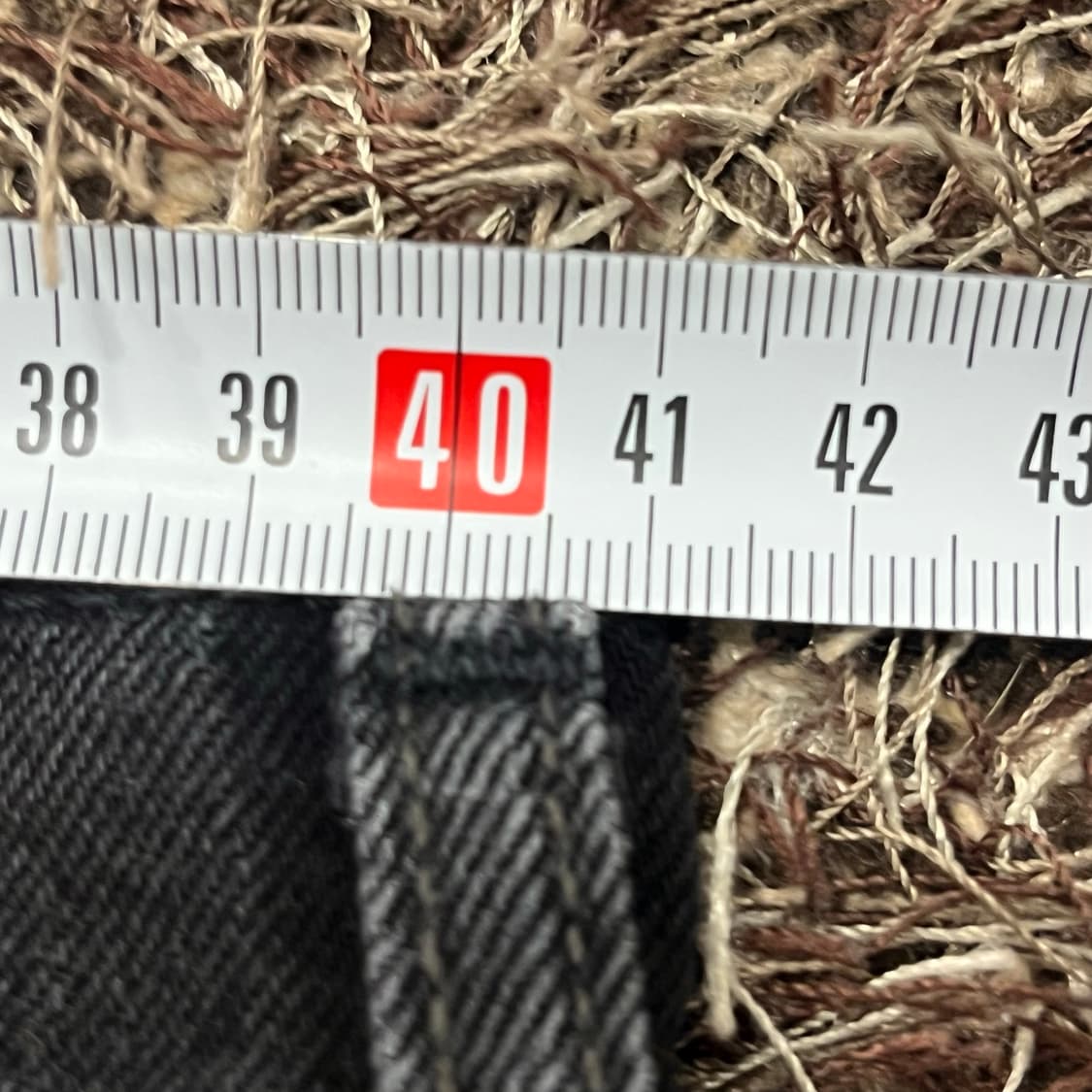 32 리바이스 505 블랙 데님 팬츠 상품이미지7