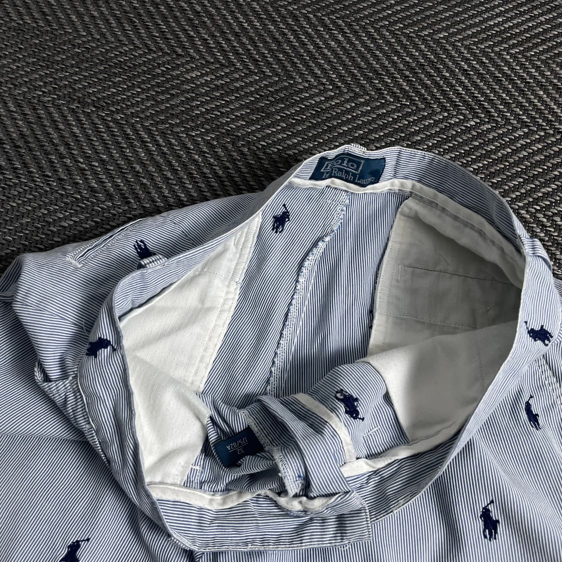 폴로 랄프로렌 시어서커 올 오버 포니 쇼츠y 3836 상품이미지6