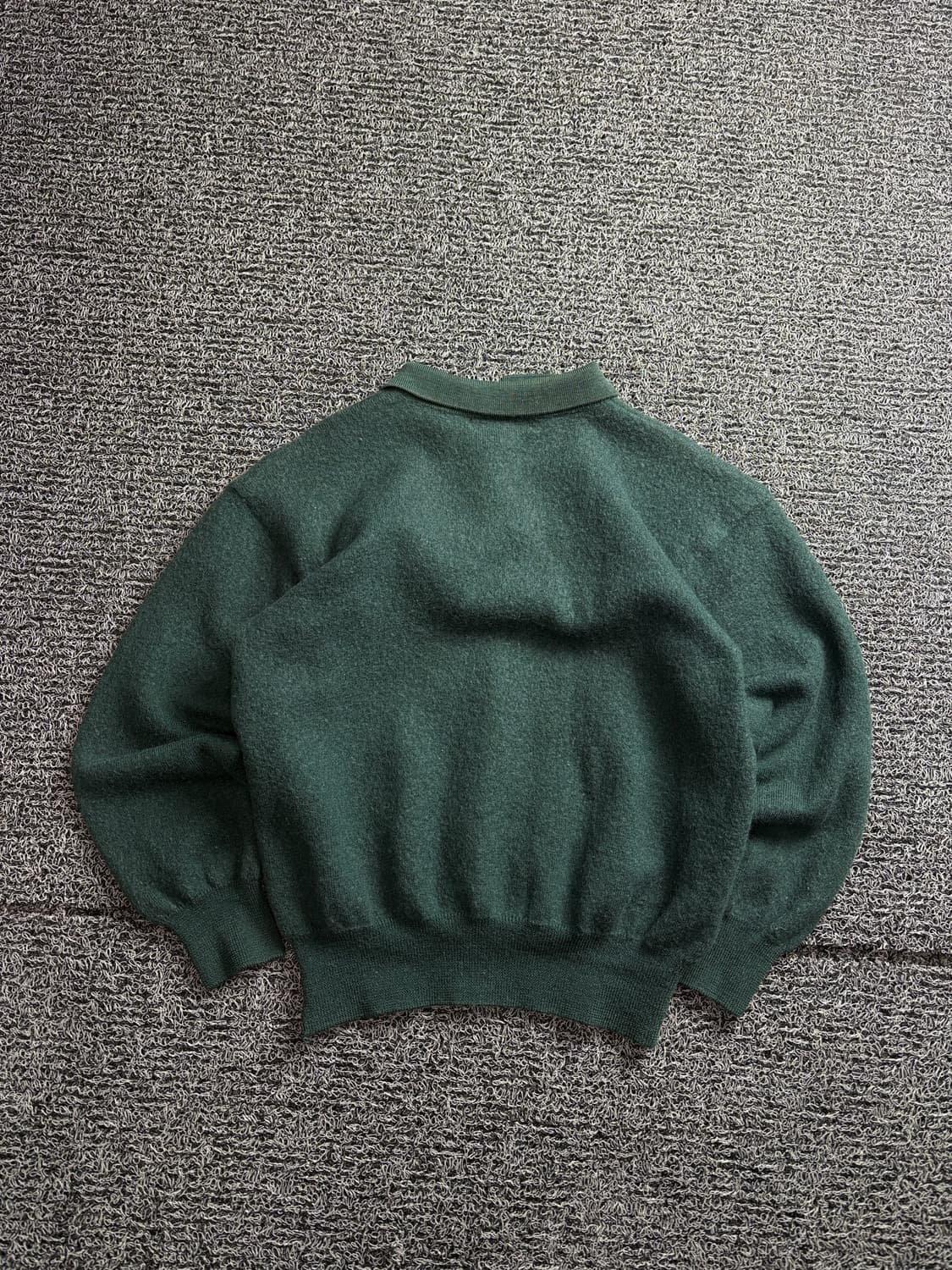 90s YSL 입생로랑 아카이브 딥카키 미니멀 카라넥 2955 상품이미지4