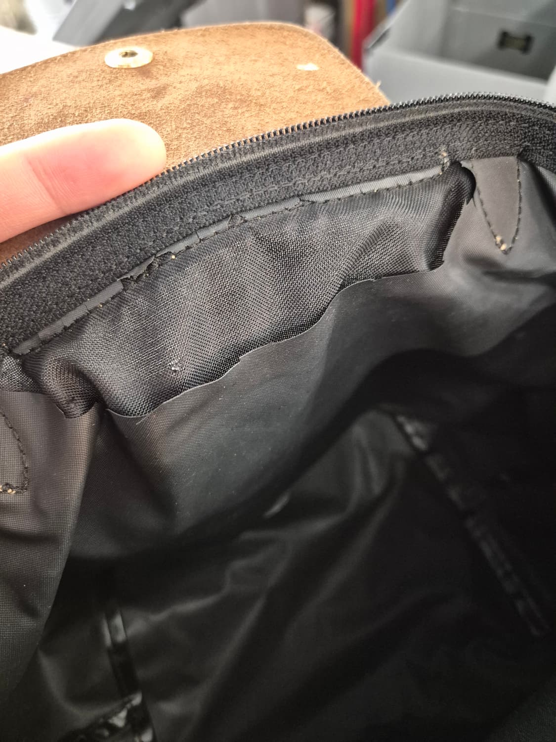 롱샴 르 플리아쥬 토트백 블랙 상품이미지8