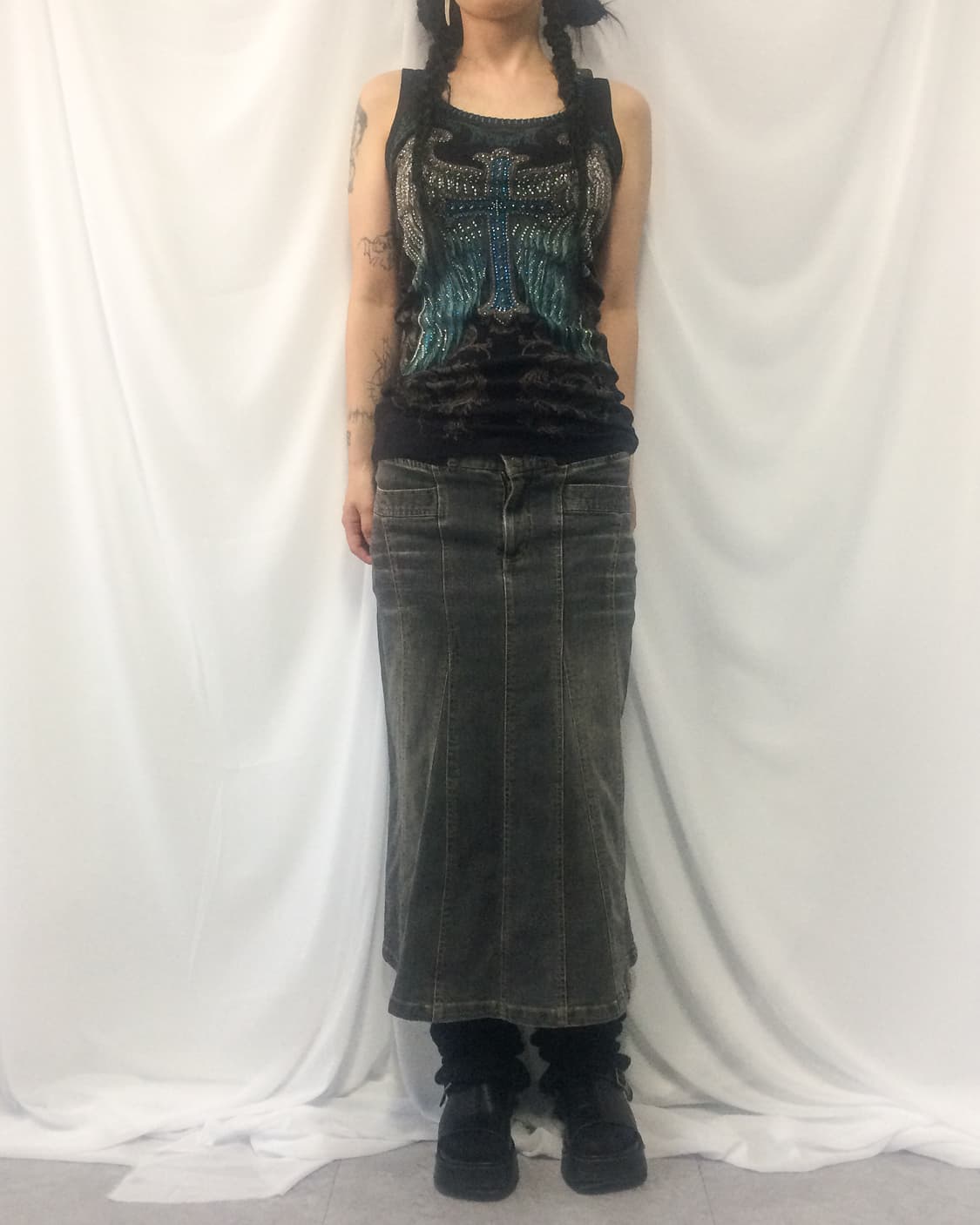 Washing long skirt 상품이미지5