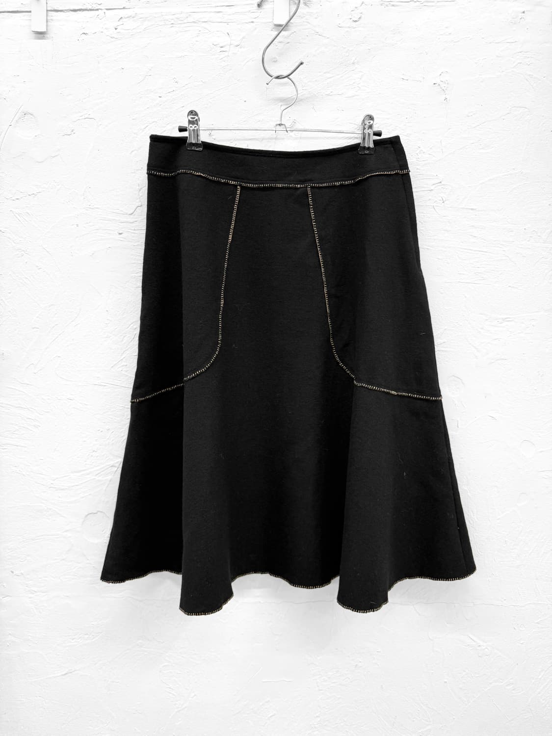 io comme io 플레어 울 스커트 상품이미지1