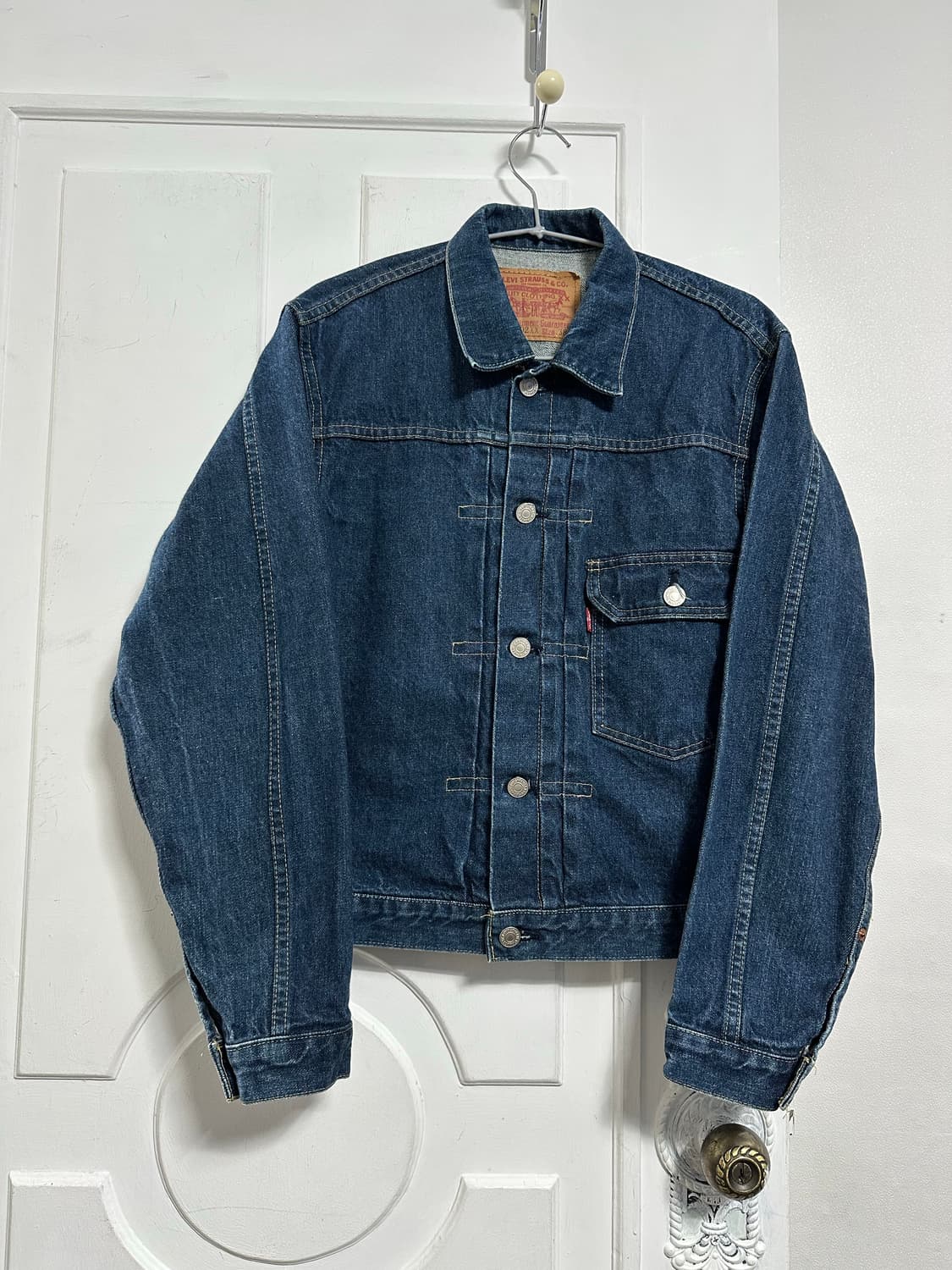 리바이스 1세대 70502XX 셀비지 데님 트러커자켓 상품이미지1