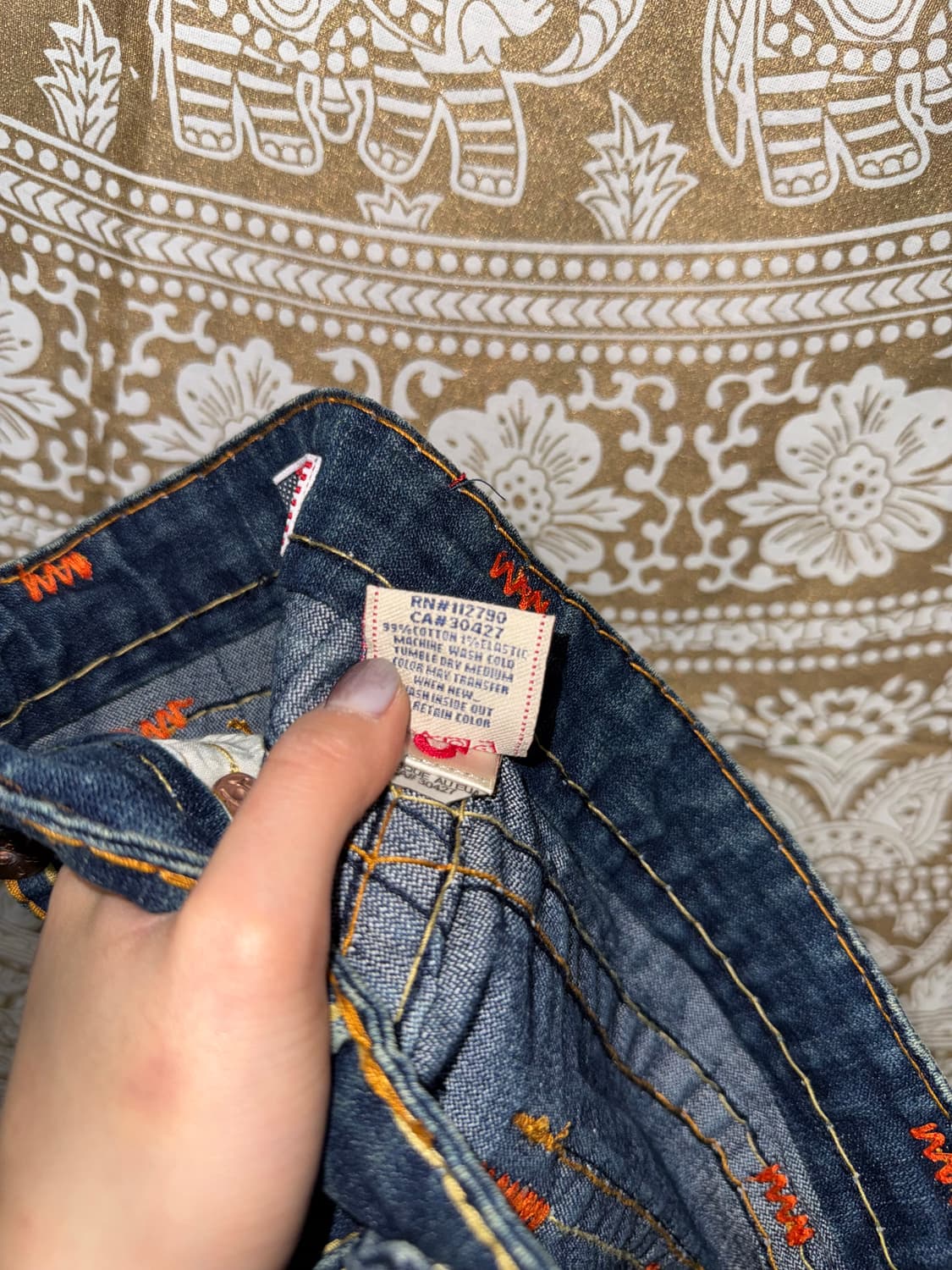 트루릴리젼 조이 슈퍼티 부츠컷 데님팬츠  상품이미지9