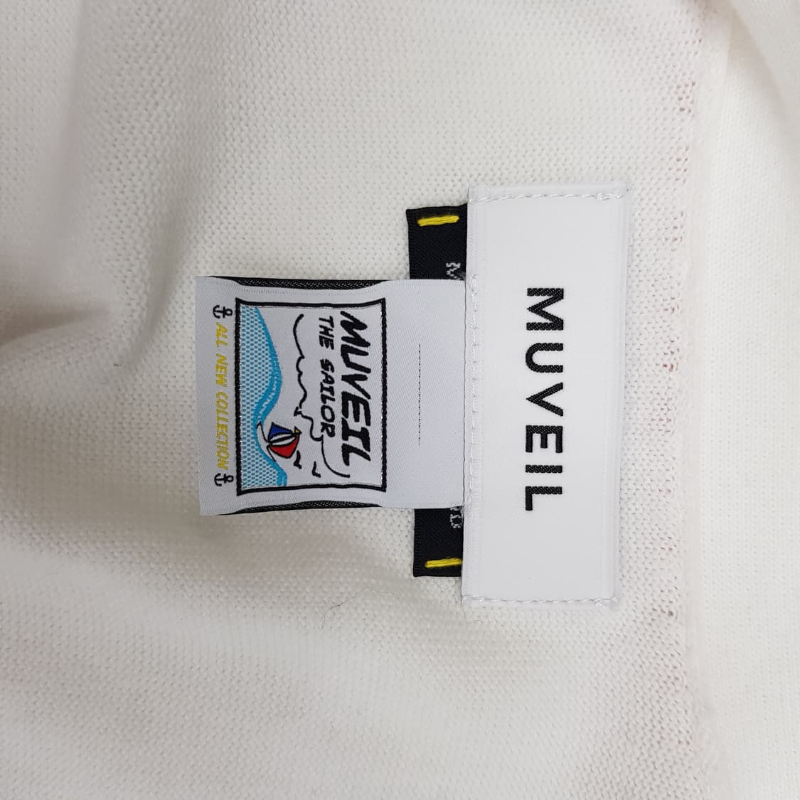 뮤베일 MUVEIL 자수 포인트 V넥 가디건 38사이즈 상품이미지6