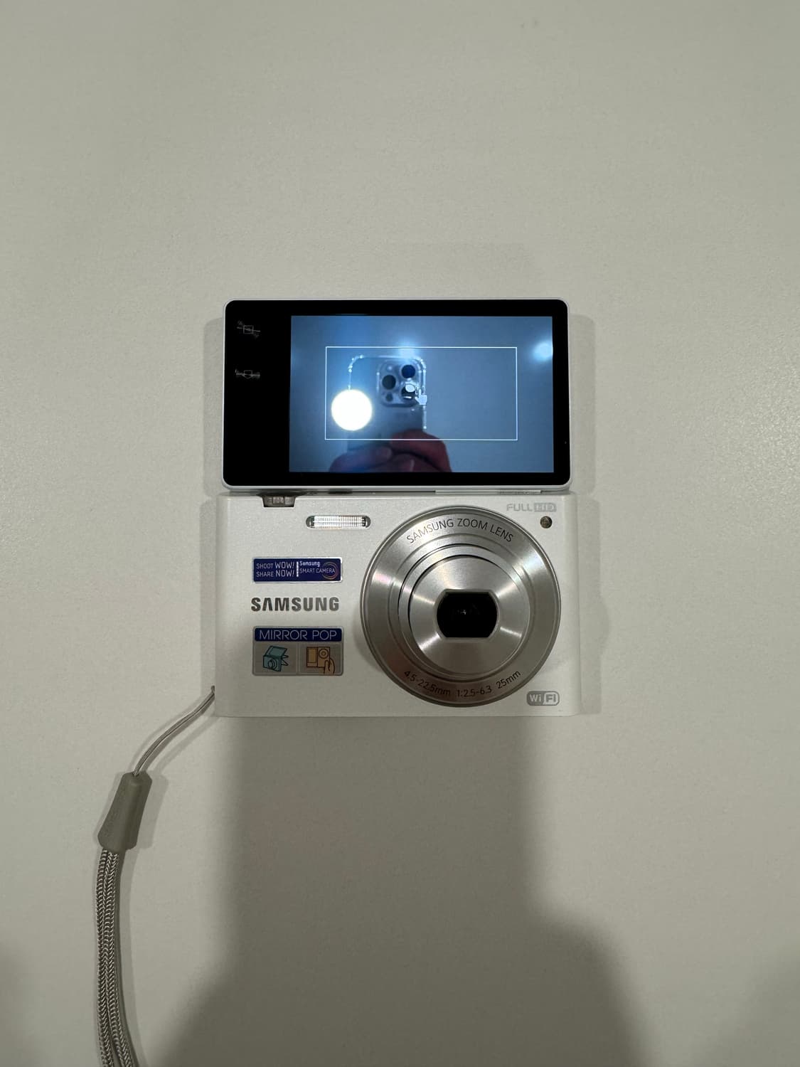 삼성 미러팝 MV900F 디지털카메라(화이트) 상품이미지6