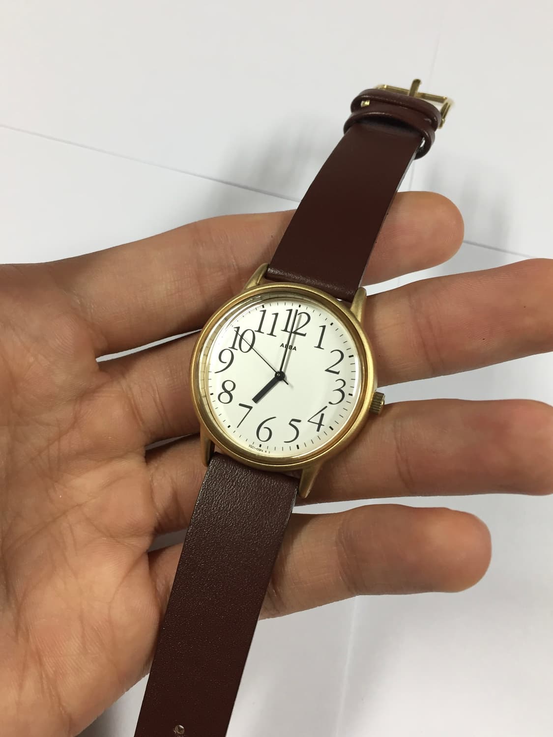 새상품 90s seiko alba arabic quatz gold 상품이미지1