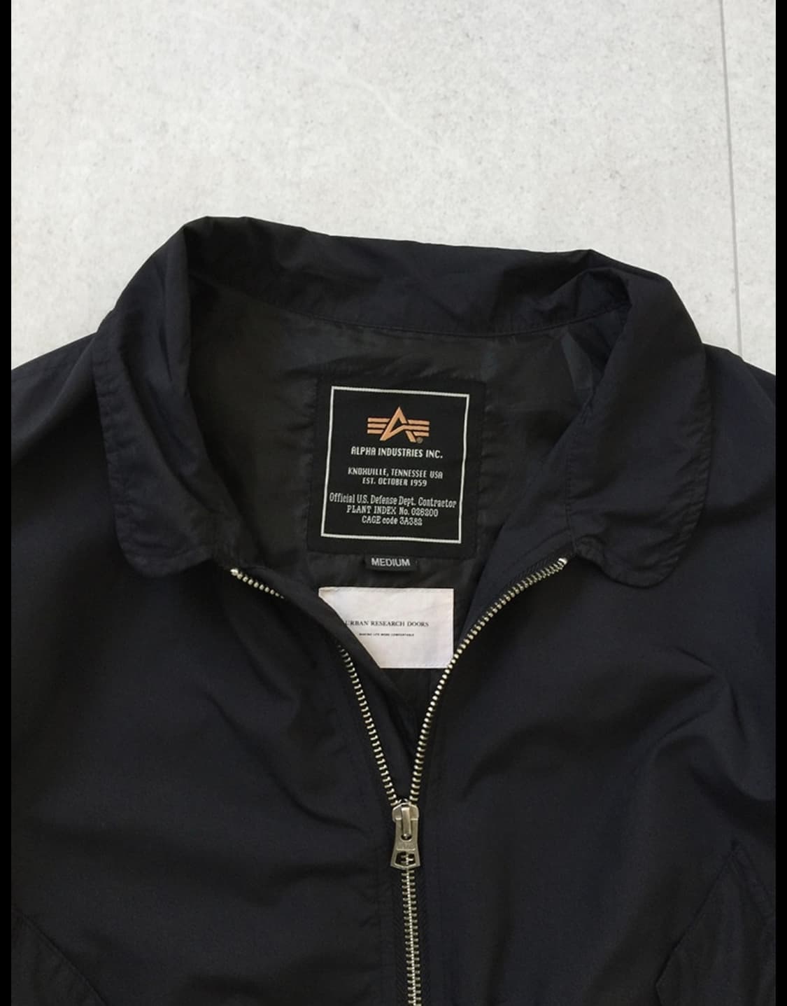 90a Alpha ma-1 Crop Bomber Jacket 100 상품이미지3