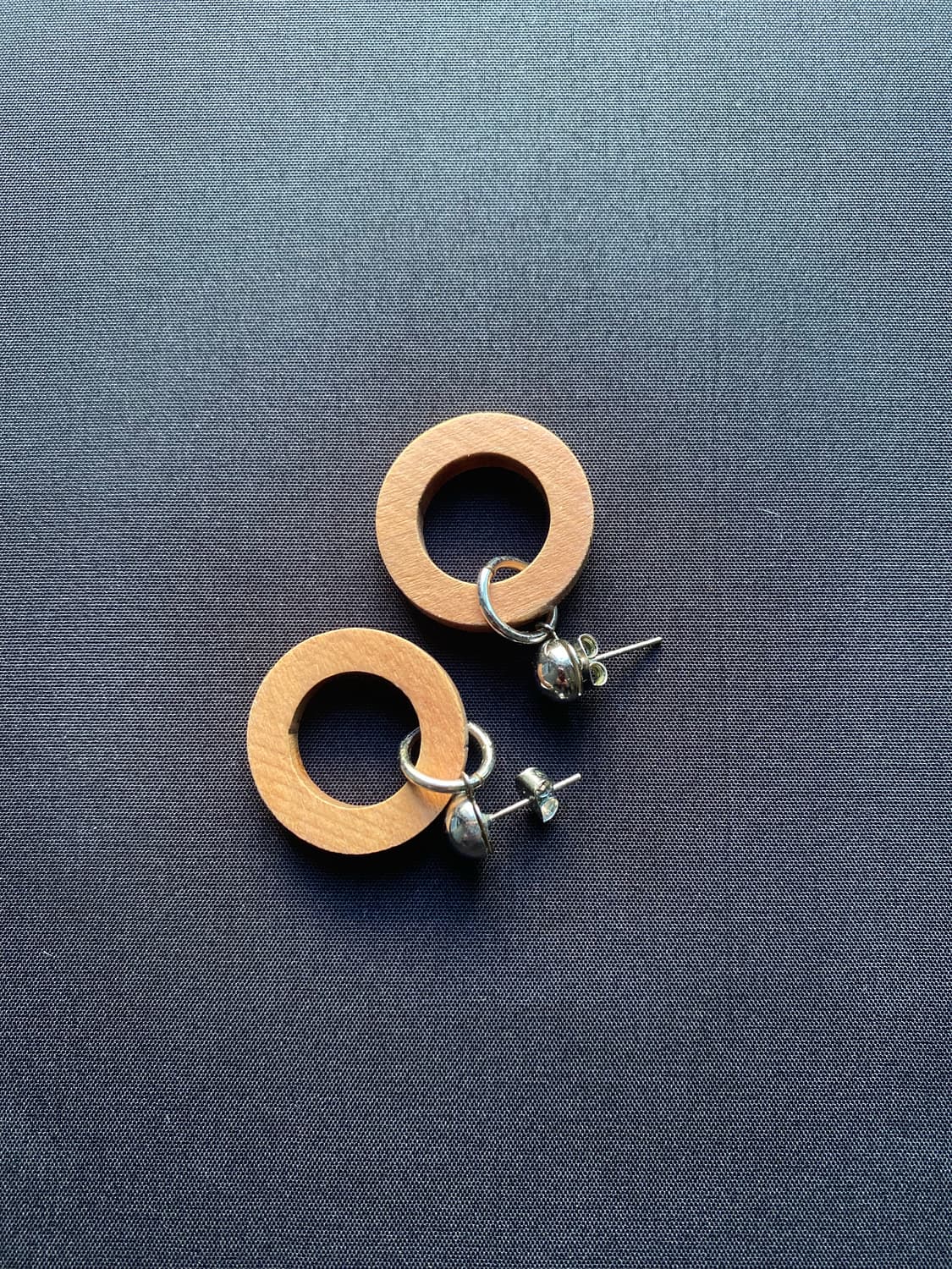 우드 링 귀걸이 상품이미지1