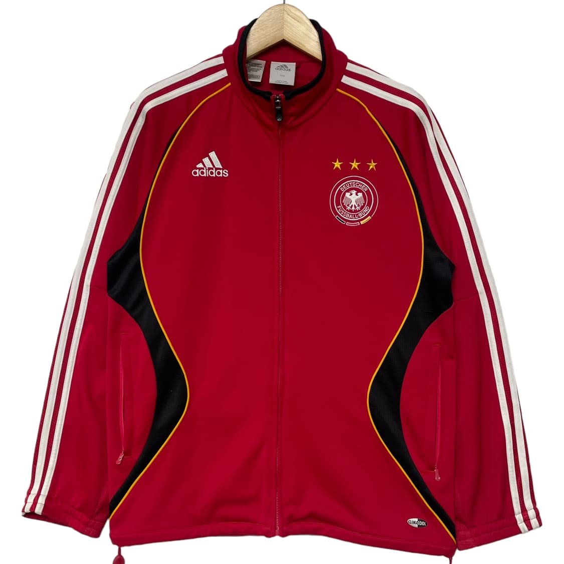 아디다스 독일 트랙탑 져지 레드  상품이미지2