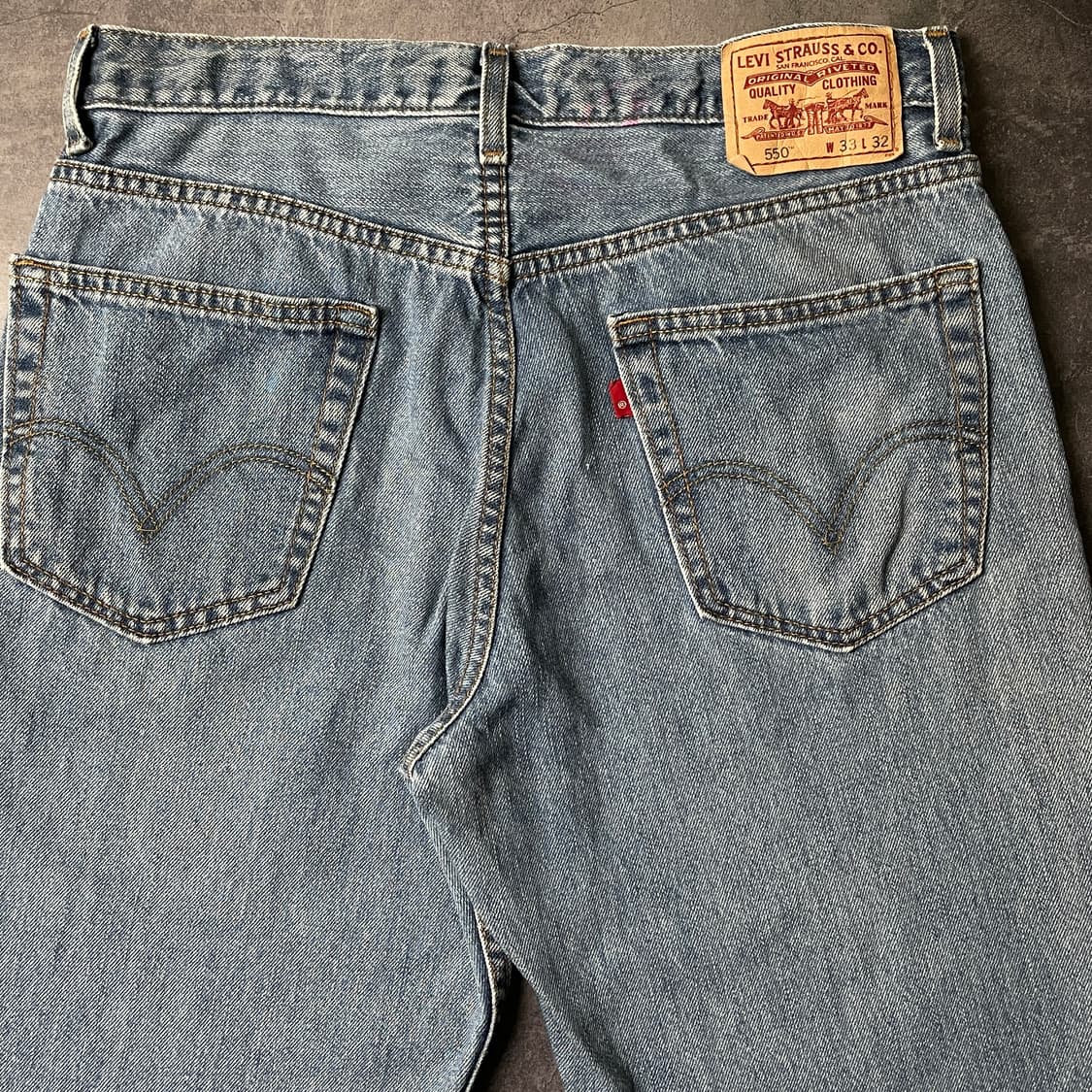 LEVI'S 00s 리바이스550 테이퍼드핏 데님 팬츠 A00595 상품이미지8