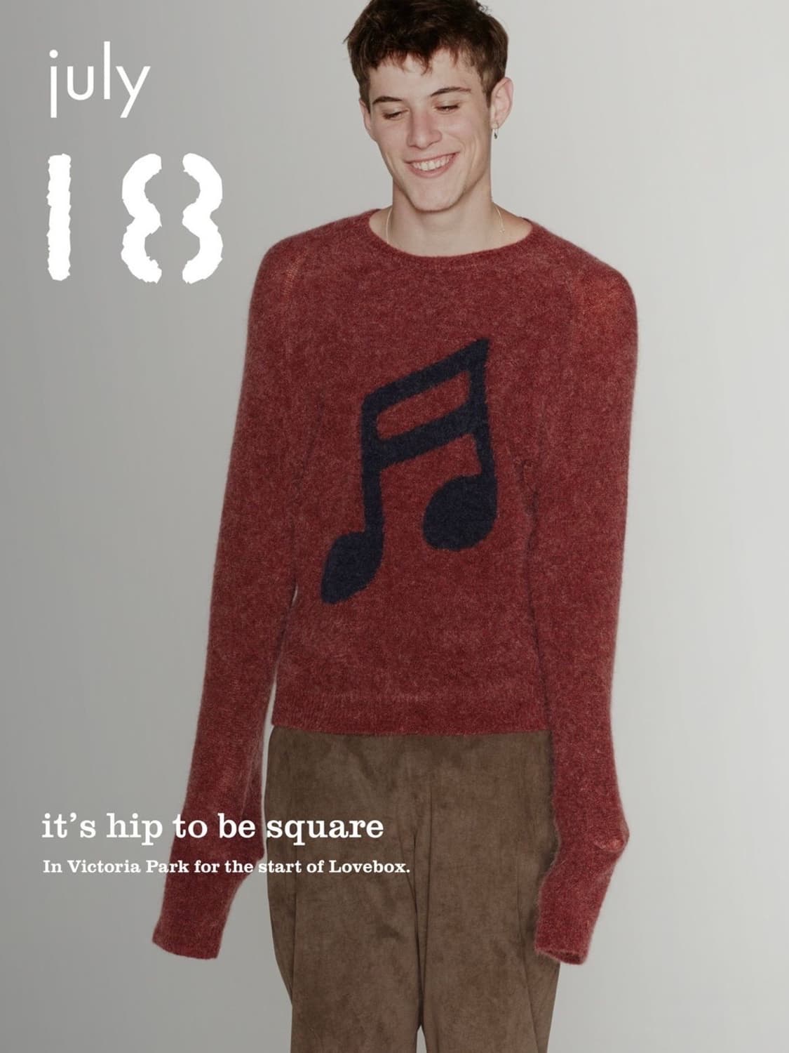 music note mohair-blend sweater 상품이미지2
