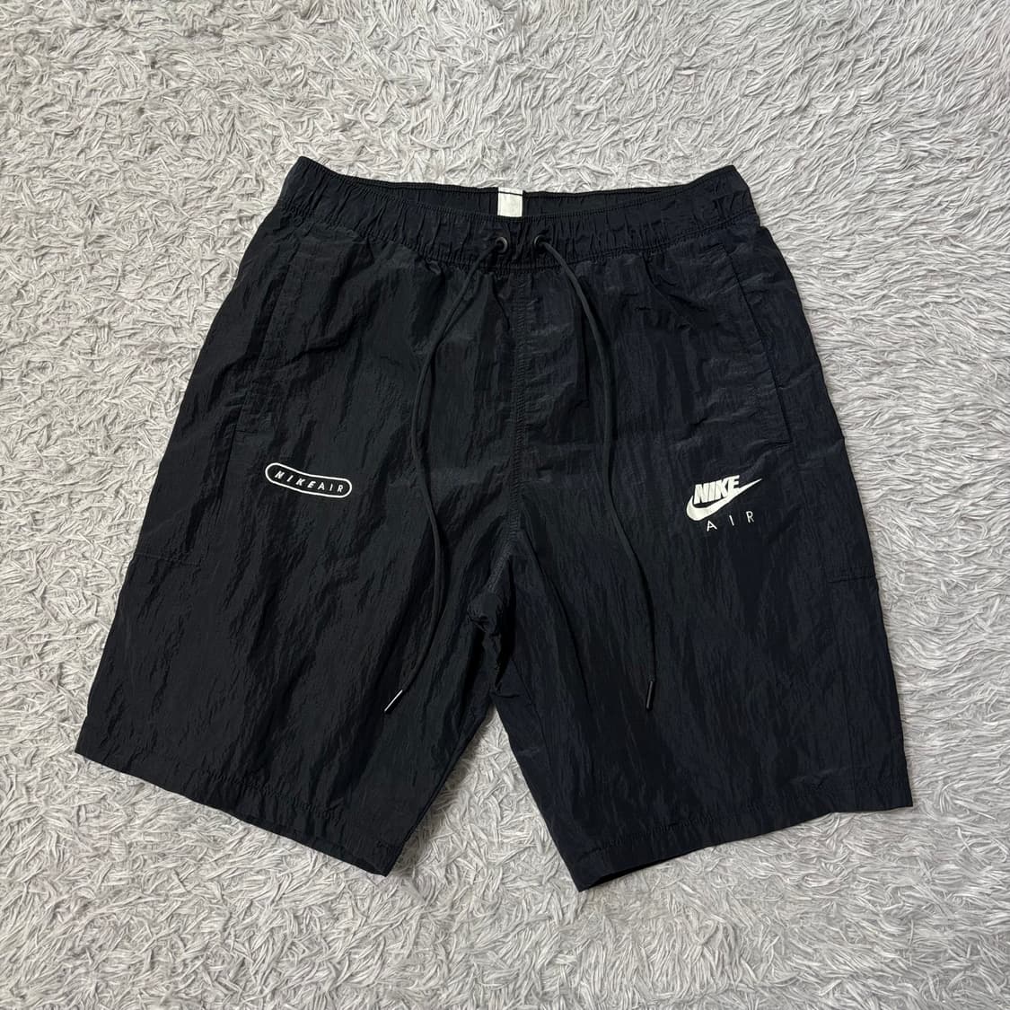 나이키에어 블랙 우븐 반바지 상품이미지2