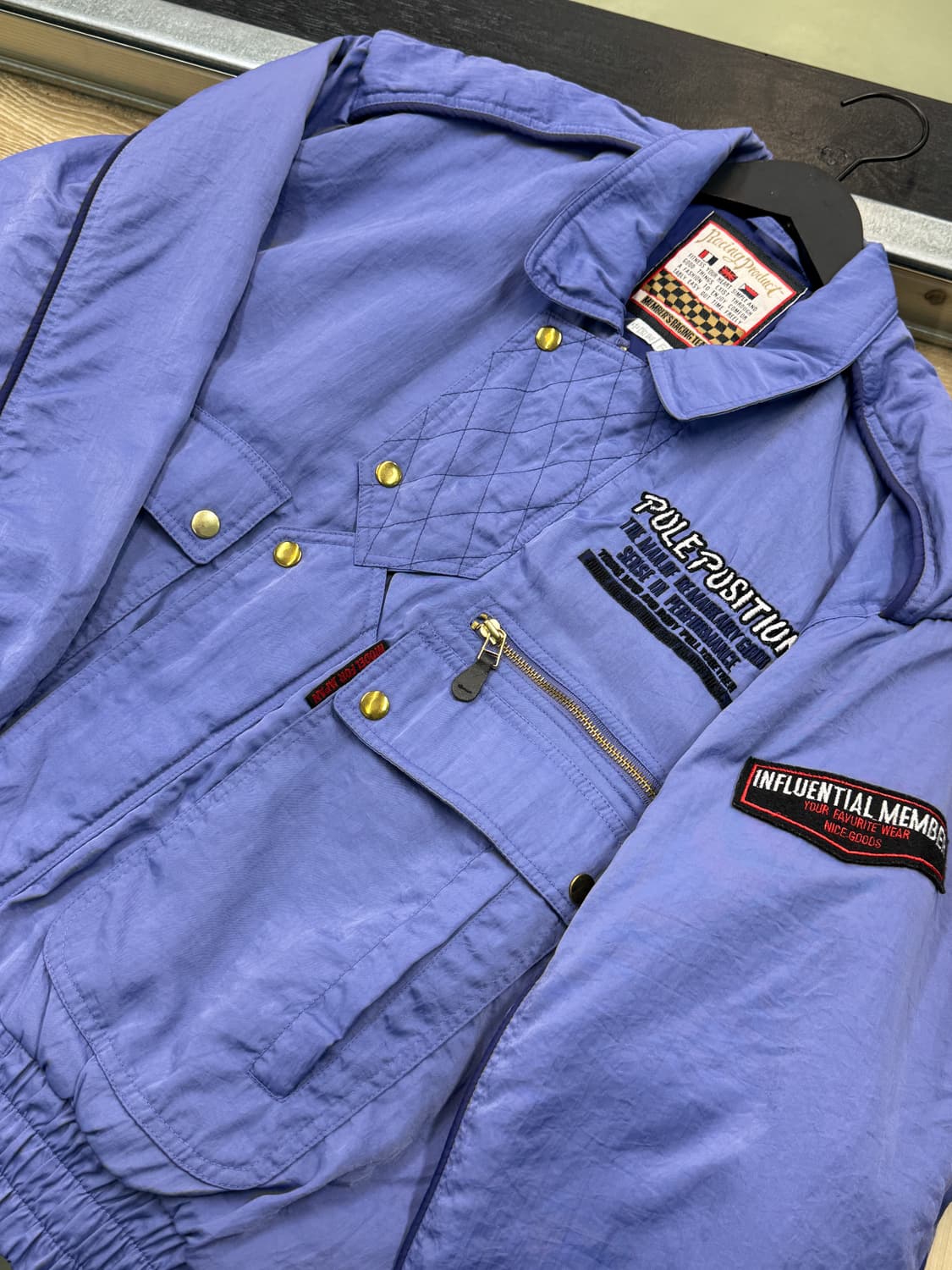 폴 포지션 90s 레이싱 나일론 자켓 상품이미지4