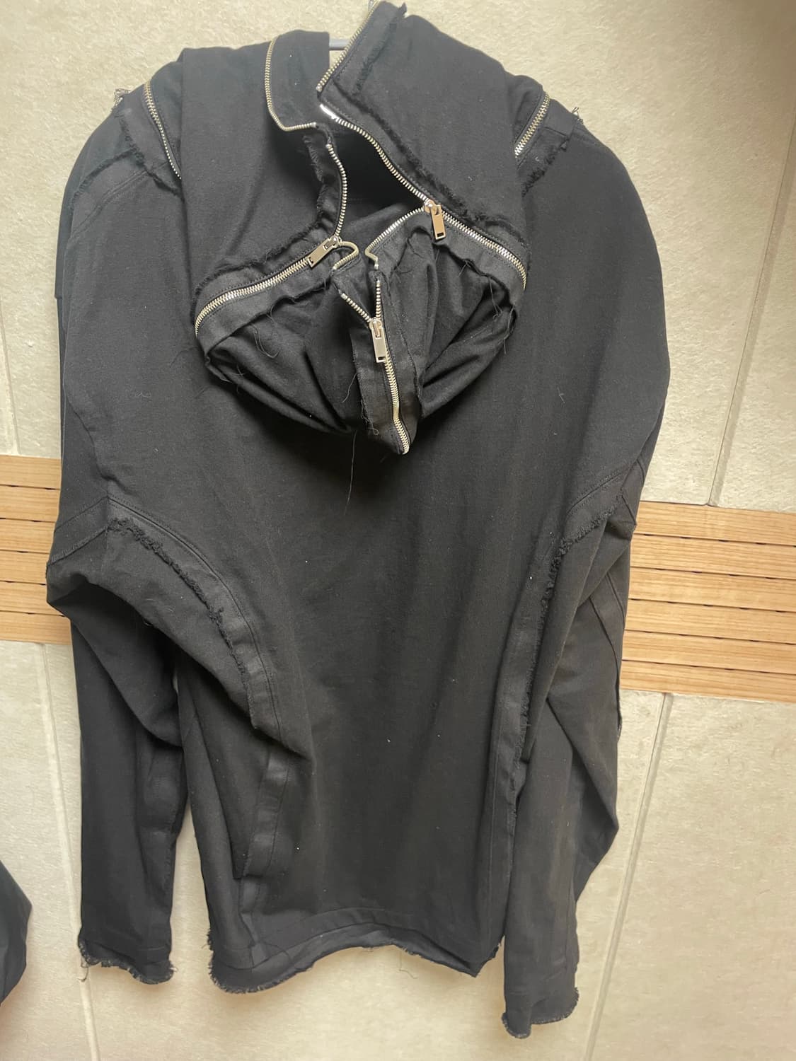 써저리 3way 사신 롱슬리브 L사이즈 블랙 상품이미지2