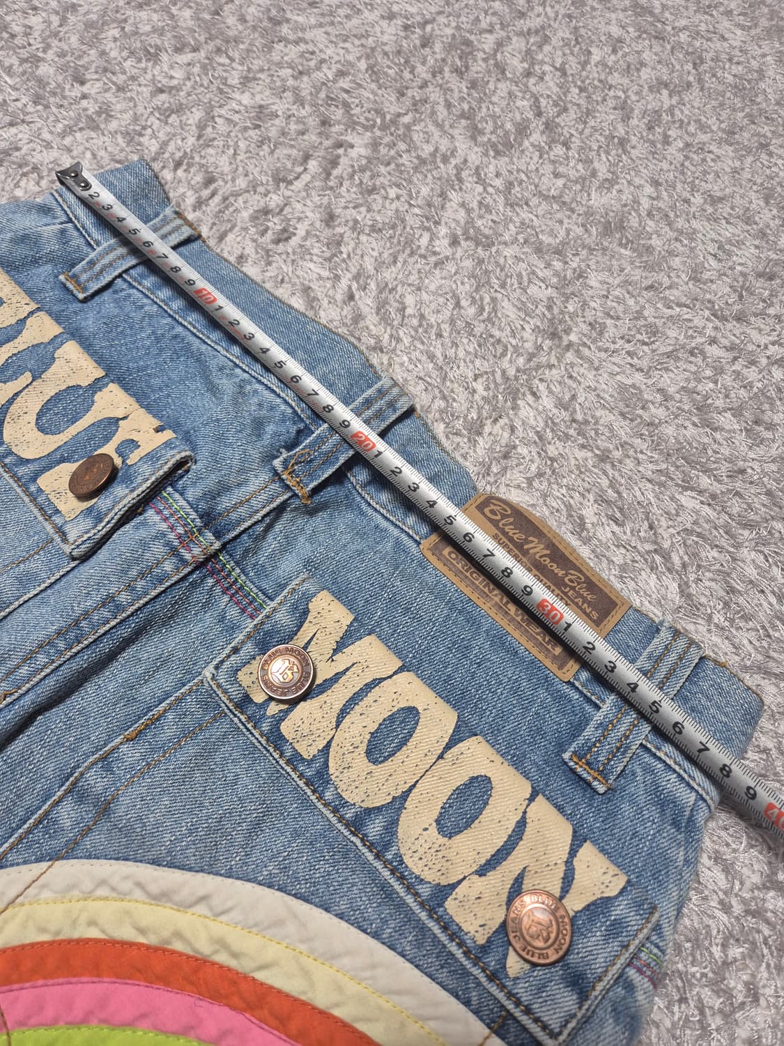 블루문블루데님반바지 청반바지 상품이미지6