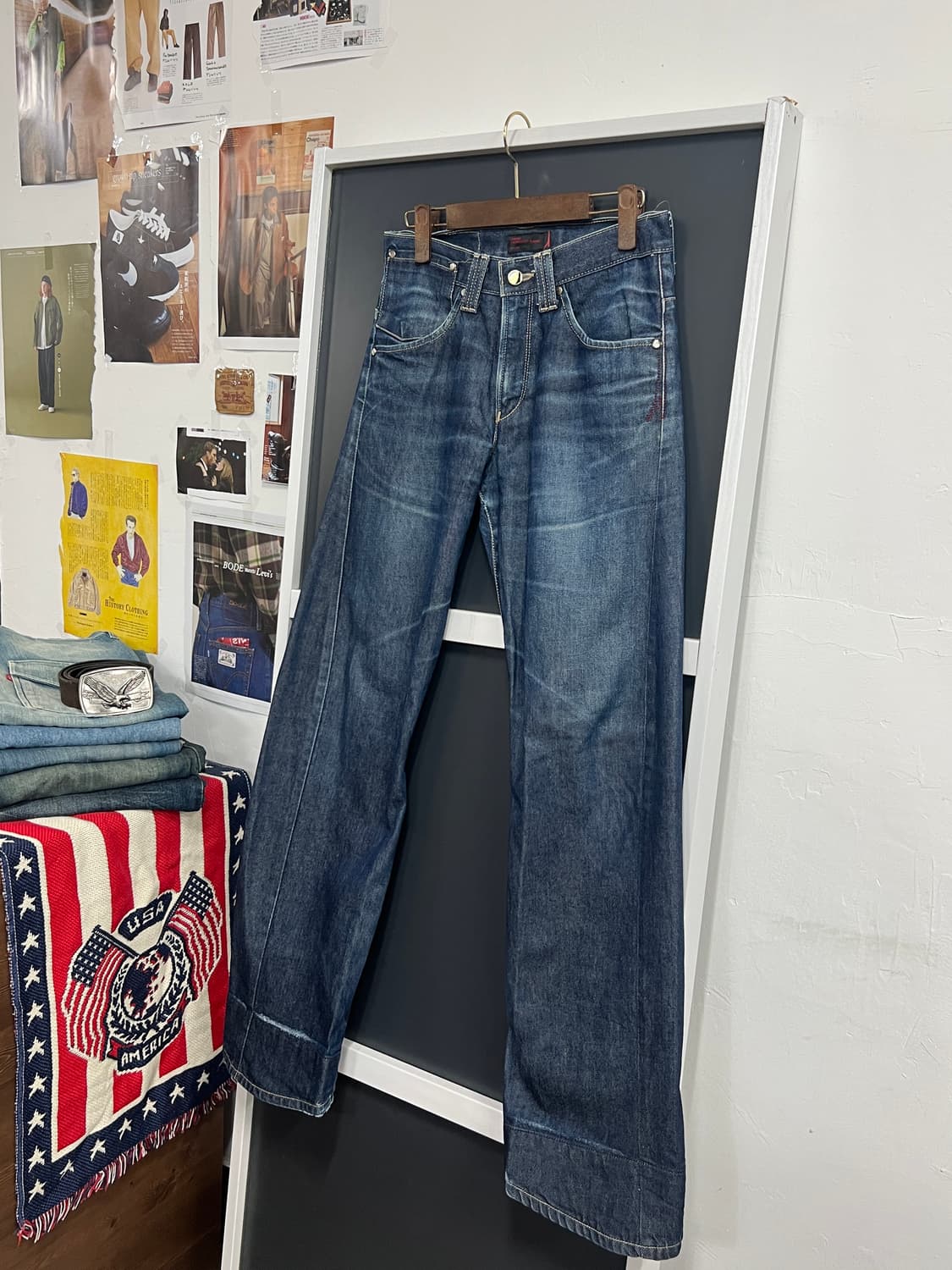 Levis 리바이스 엔지니어드 나팔핏 부츠컷 데님 팬츠 상품이미지8