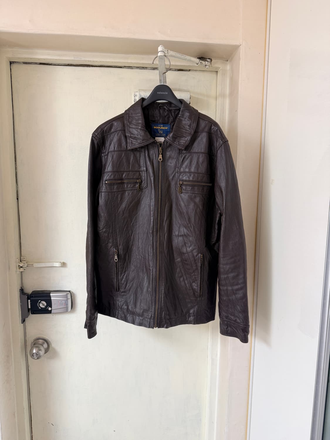 울리치 돈 가죽 자켓 상품이미지1