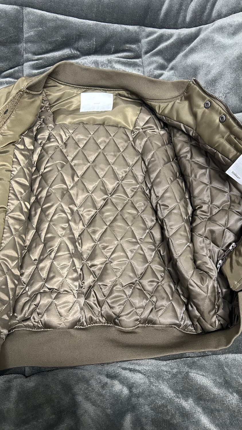 미나브 브라운 항공점퍼 상품이미지3