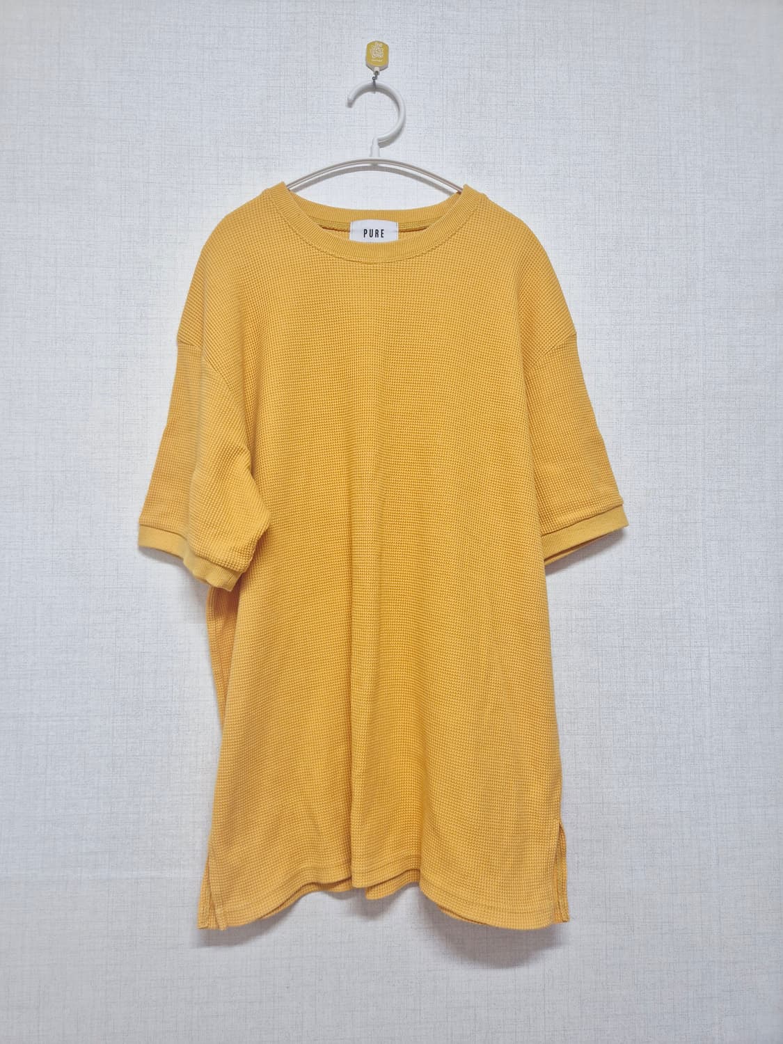 PURE 와플 반팔 티셔츠 상품이미지1