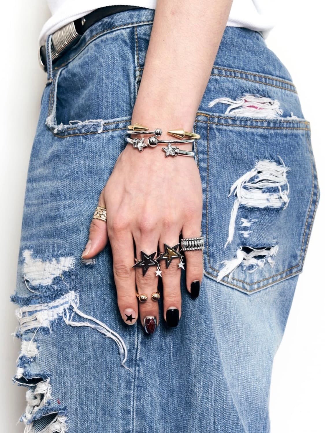 Bohem Beads Ring (Silver) 상품이미지3