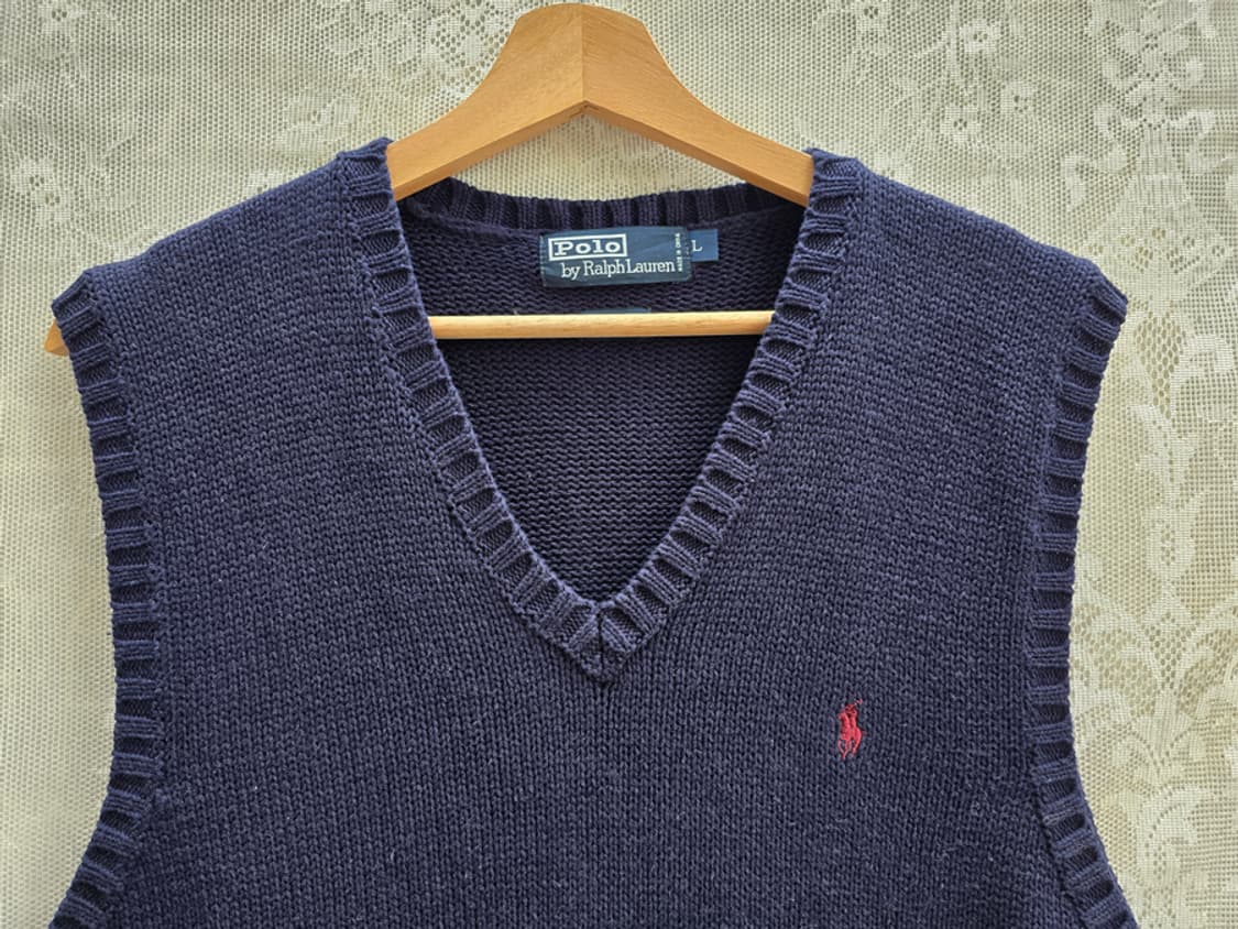 90s 폴로 랄프로렌 코튼 베스트 상품이미지2