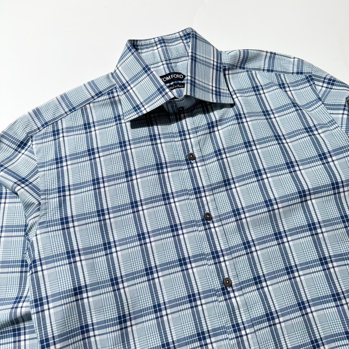 톰포드 체크 셔츠 상품이미지3