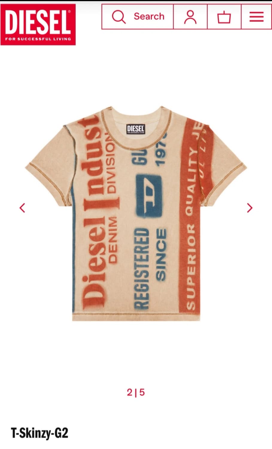 디젤 T -Skinzy -G2 상품이미지3