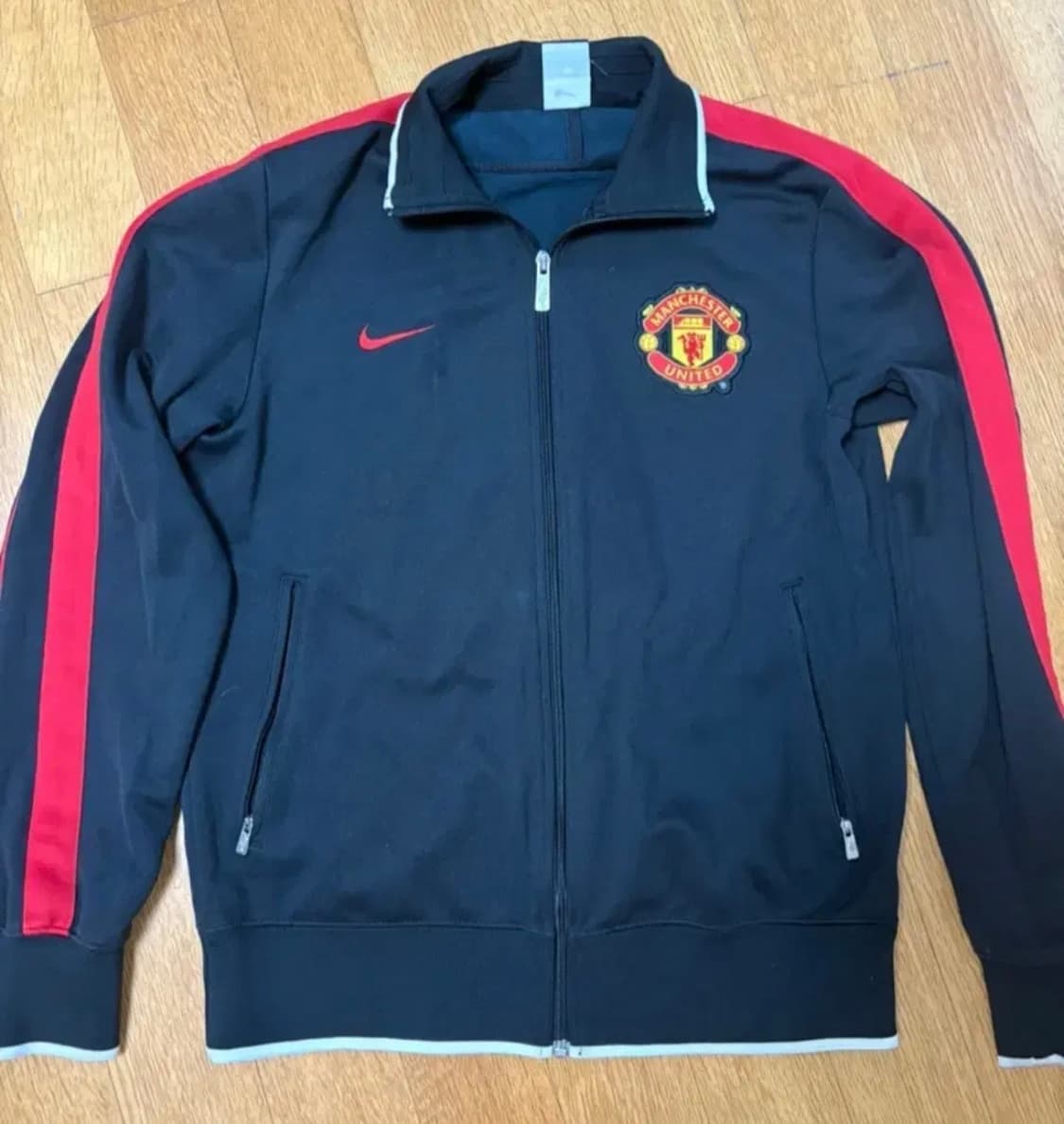 나이키 맨유 트랙탑 (실착 사진) 상품이미지1