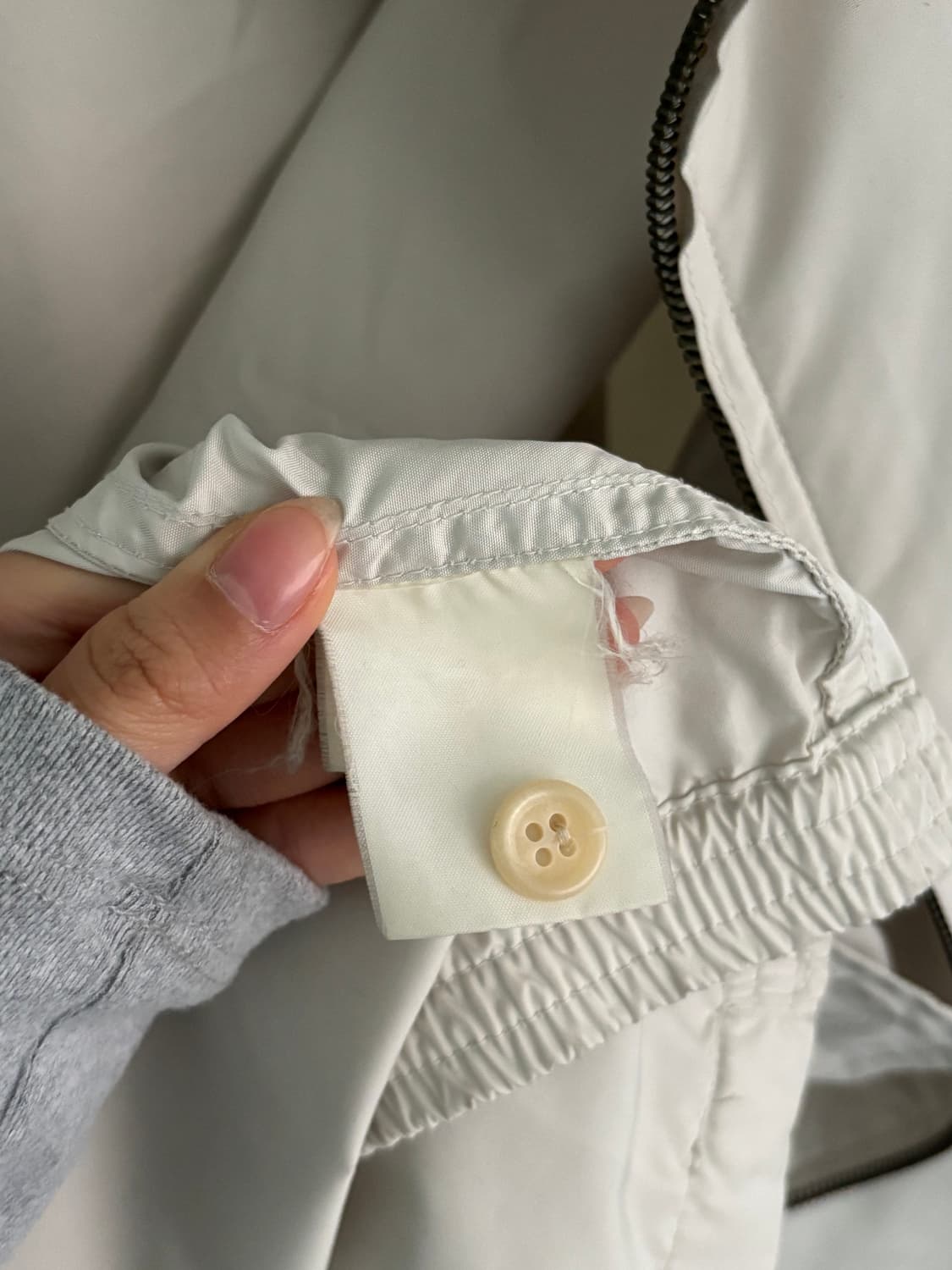  Polo 폴로 랄프로렌 라이트베이지 컬러 폴리쉘 헤링턴 자켓  ﻿ 상품이미지8