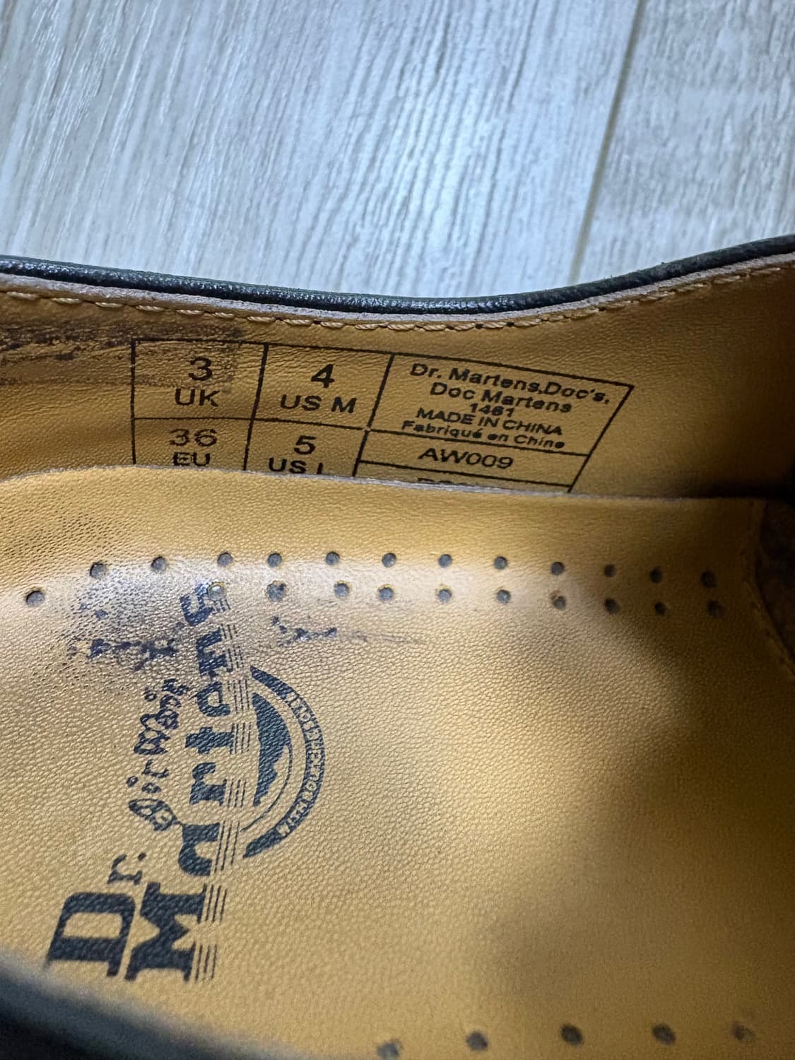 닥터마틴 1461 3홀 나파 220 상품이미지7