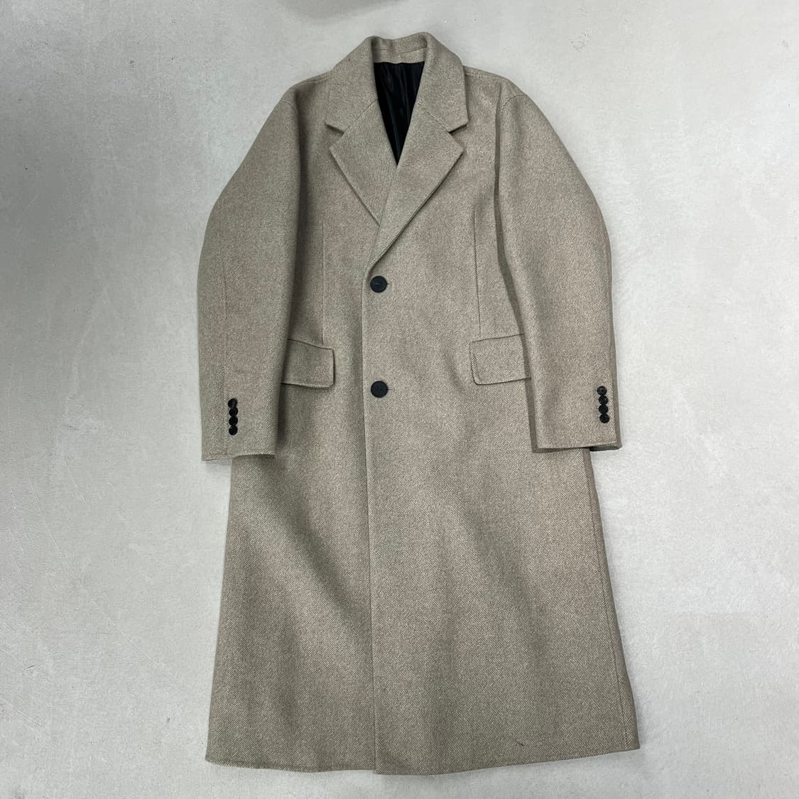 솔리드옴므 울 롱코트 s08924 상품이미지1