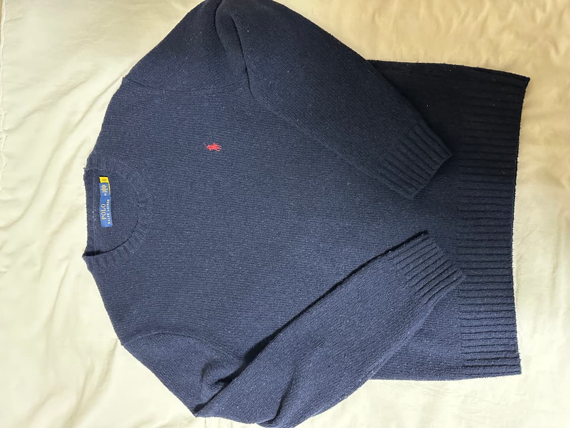 폴로 울 니트 M 상품이미지1