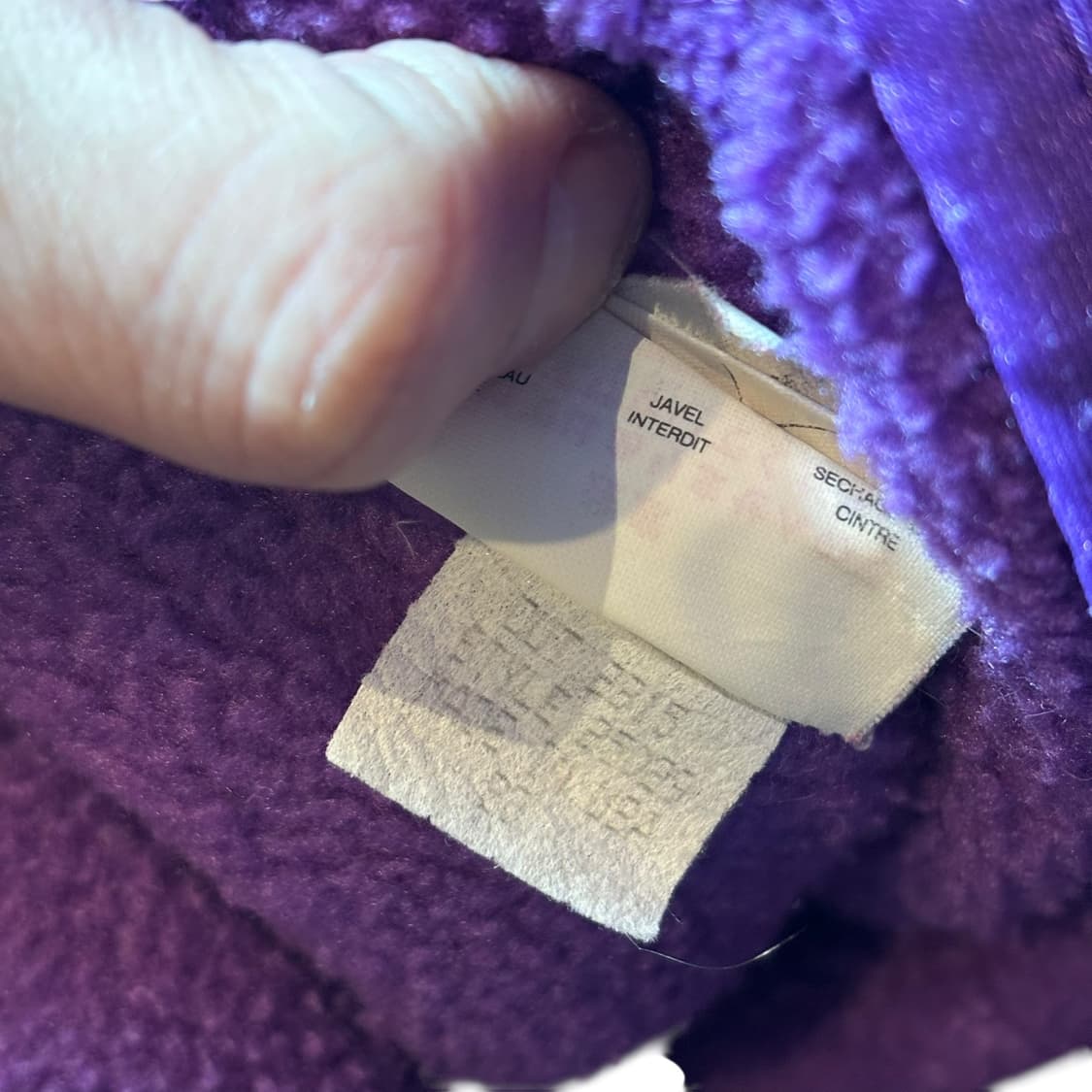 90s 헤비웨이트 플리스 자켓 상품이미지4